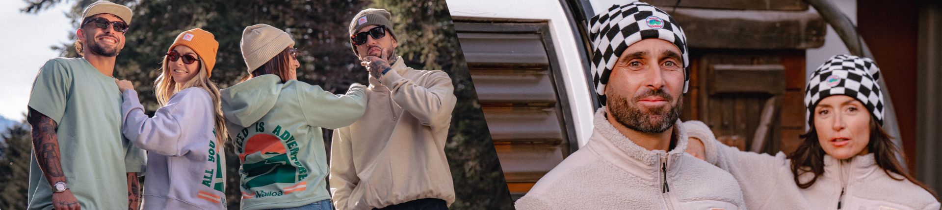 nouvelle collection outdoor Waïloa vêtements lifestyle montagne océan