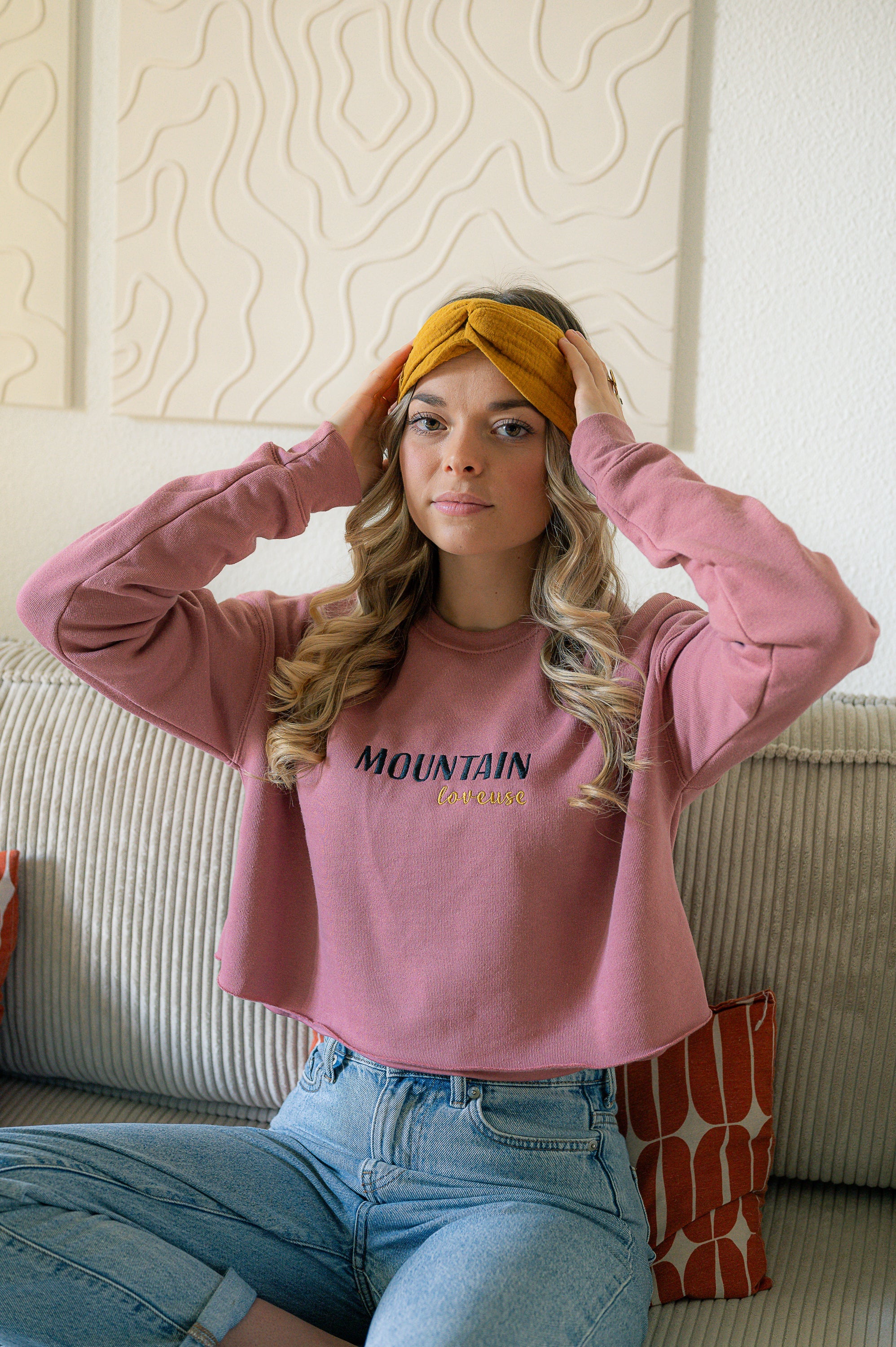 Bandeau Aïnoa moutarde Waïloa