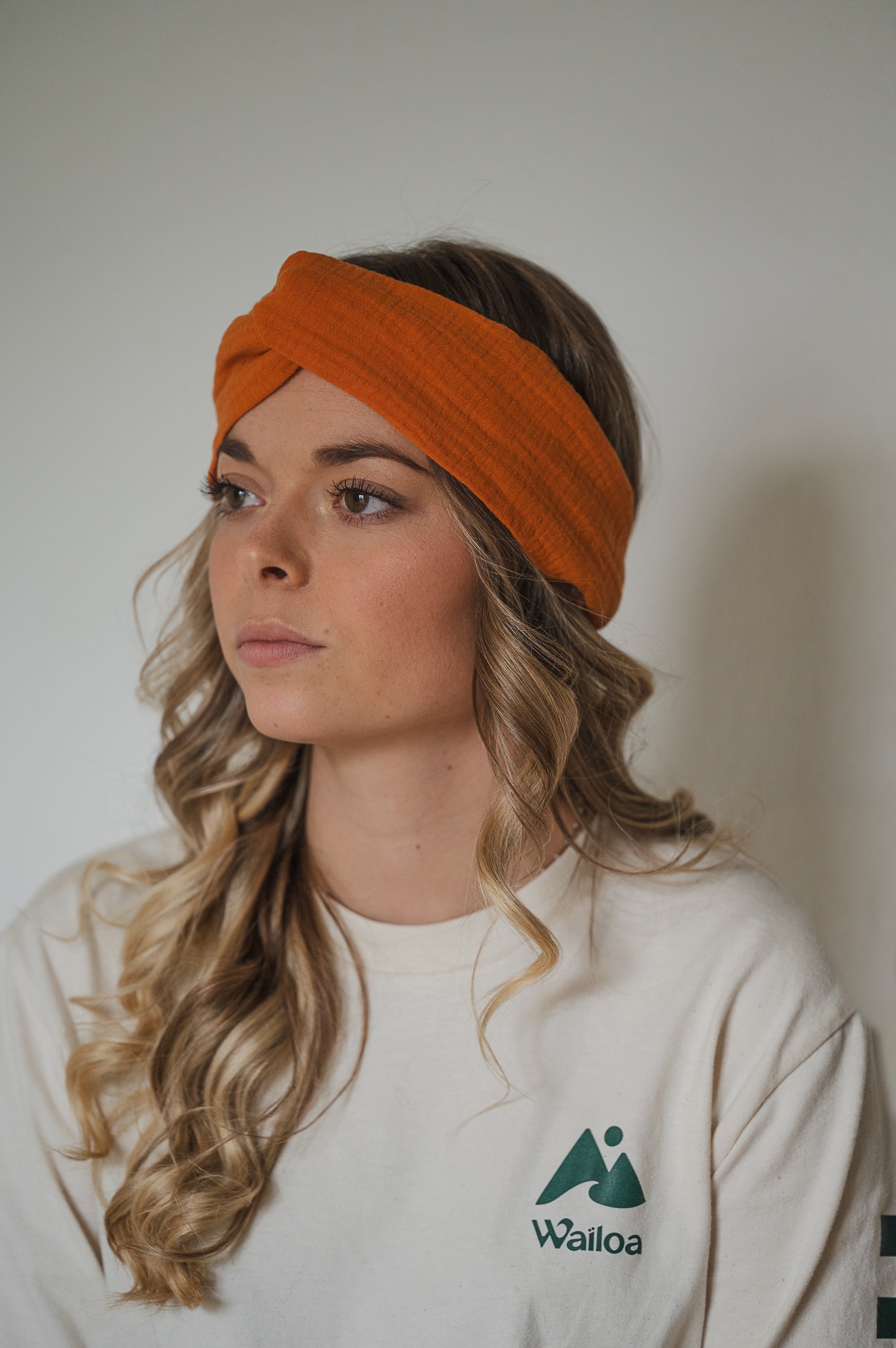 Bandeau Aïnoa orange Waïloa