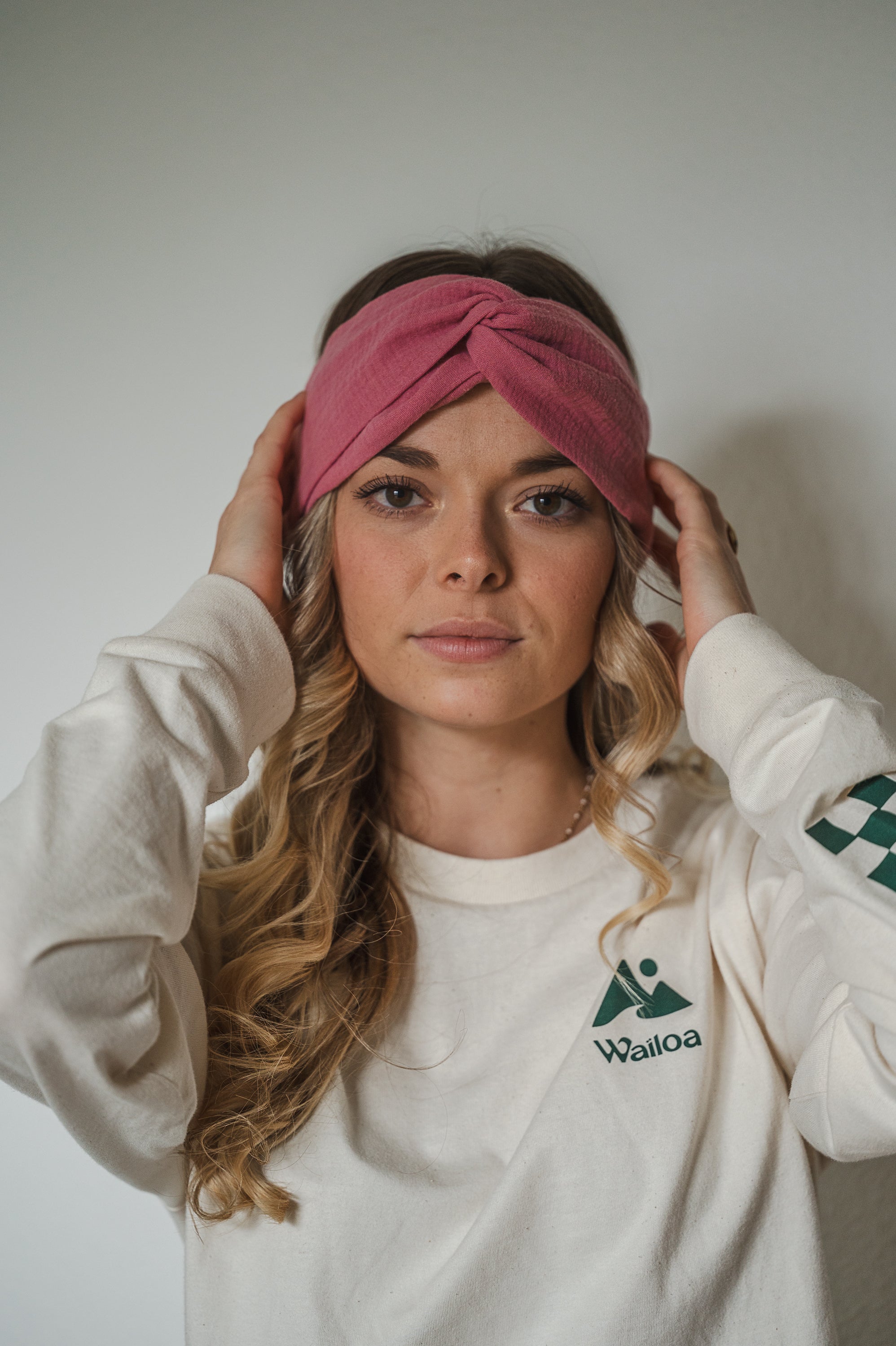 Bandeau Aïnoa rose Waïloa