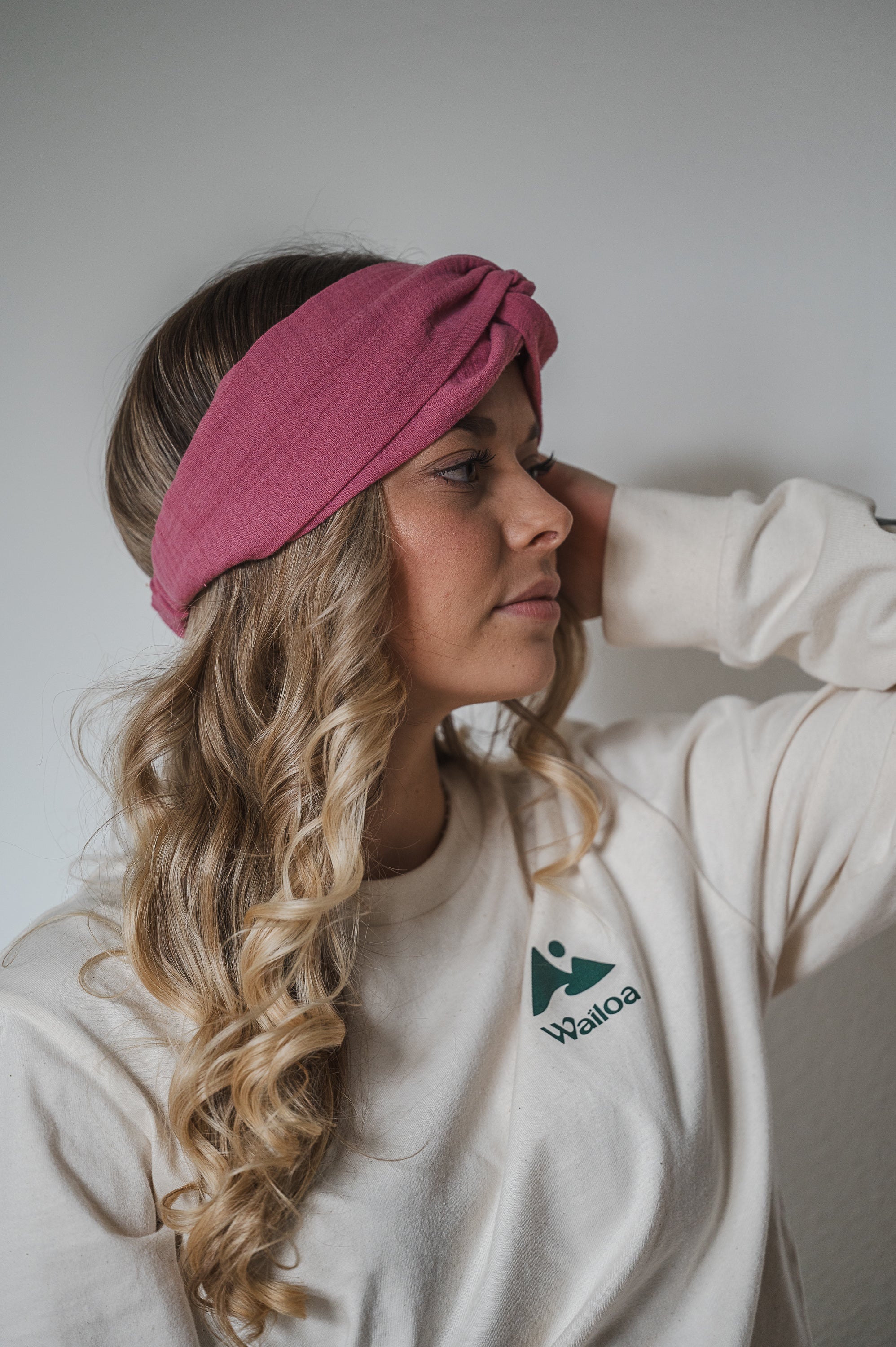 Bandeau Aïnoa rose Waïloa