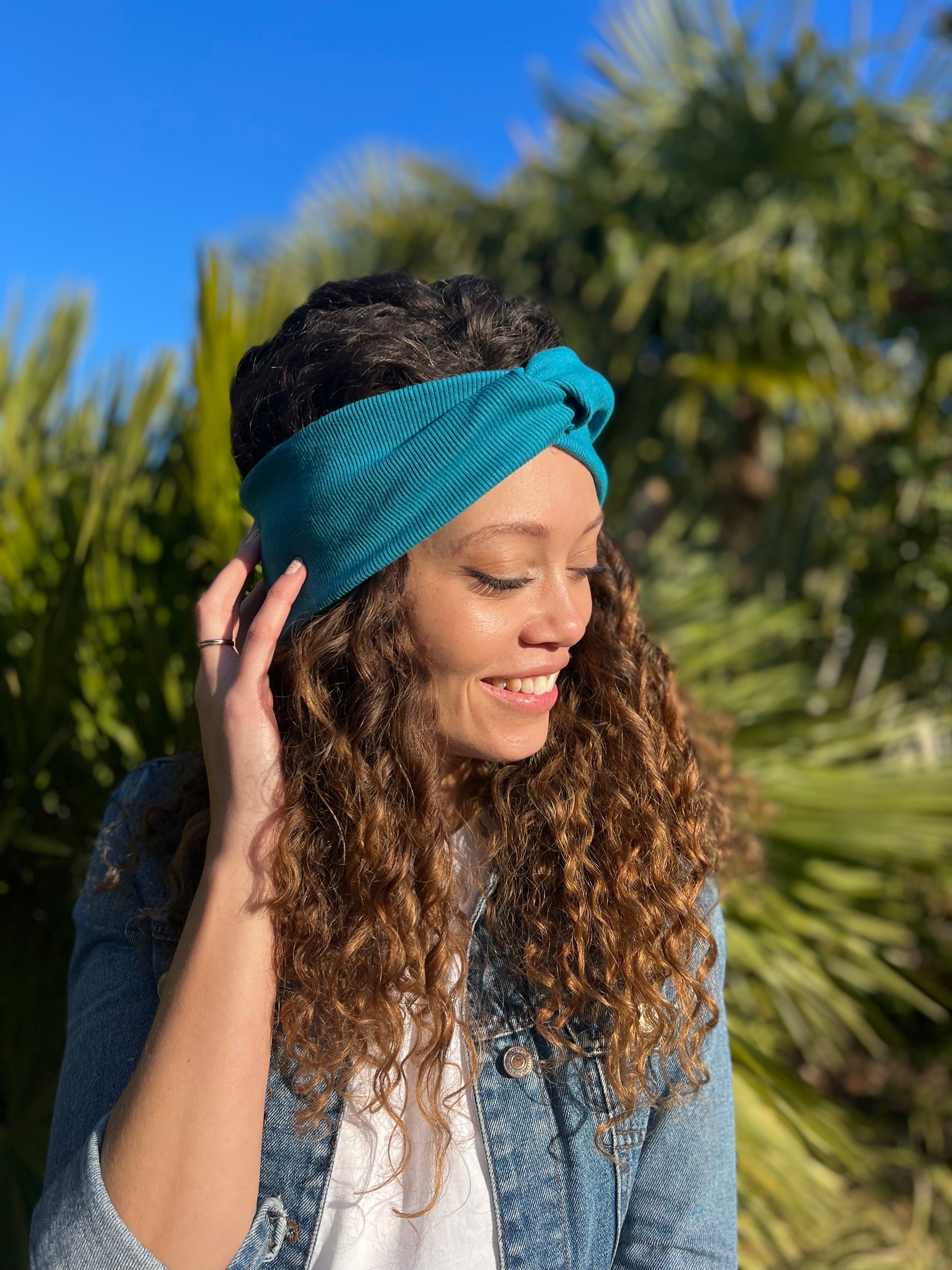 Bandeau Oihana Turquoise Waïloa