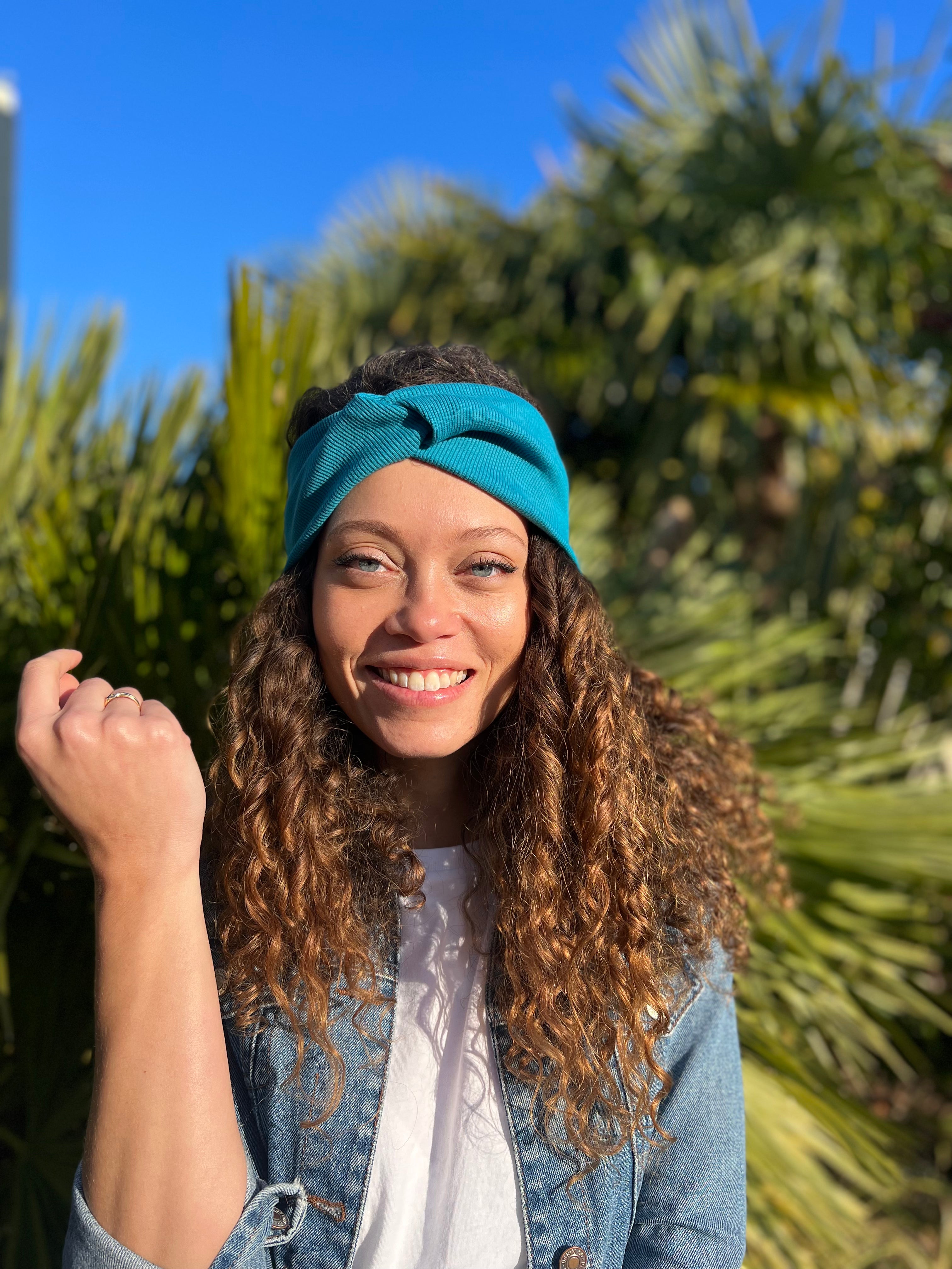 Bandeau Oihana Turquoise Waïloa