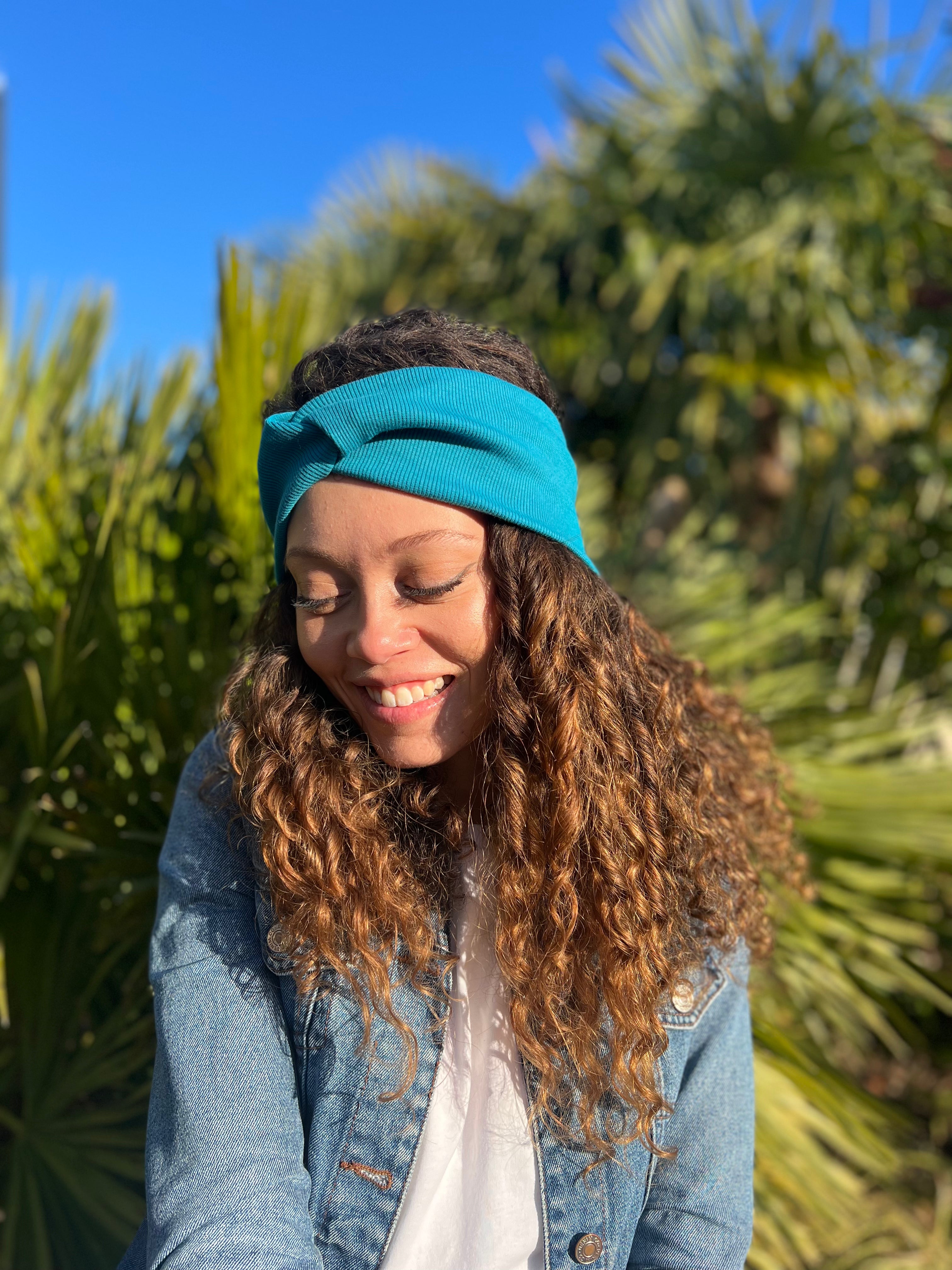 Bandeau Oihana Turquoise Waïloa