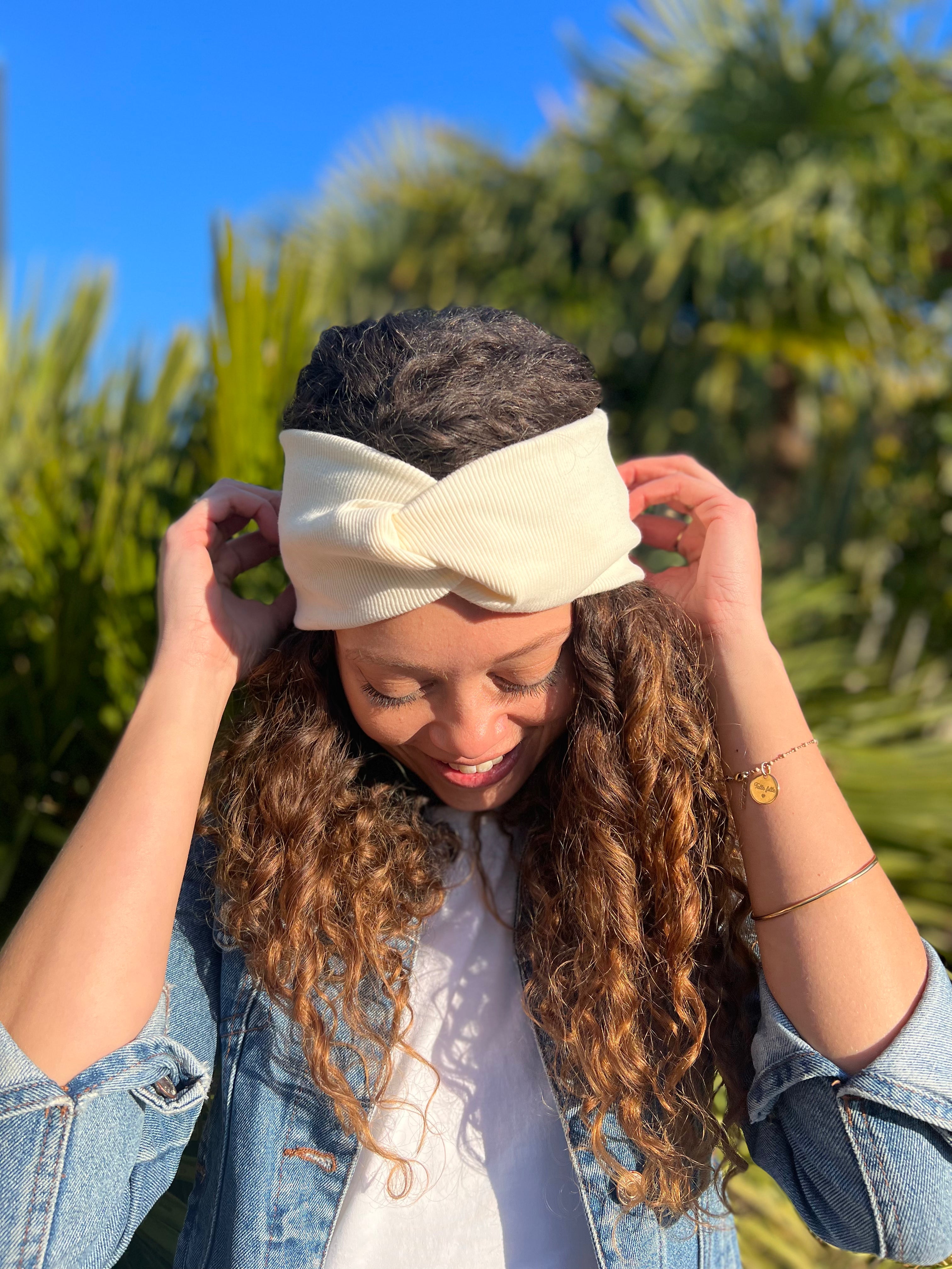 Bandeau Oihana écru Waïloa