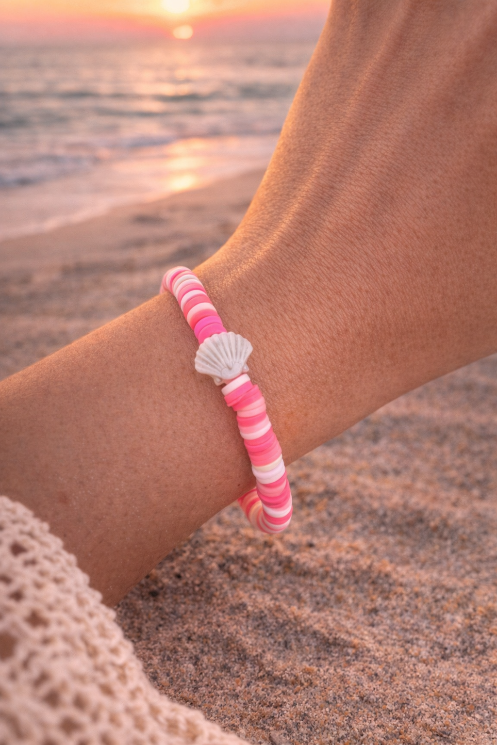 Bracelet heishi coquillage - Waïloa