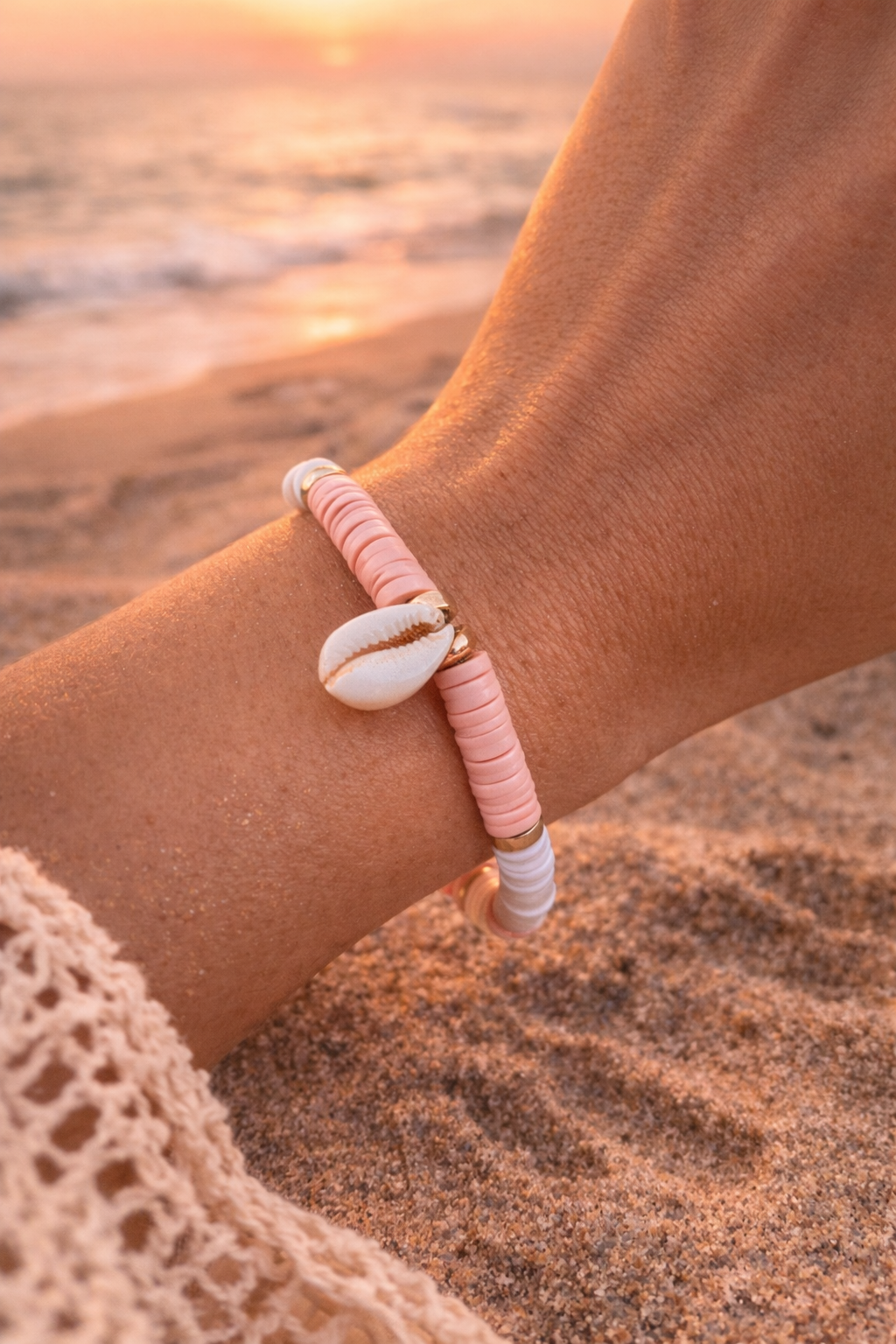 Bracelet heishi coquillage - Waïloa