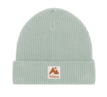 PRÉCOMMANDE - Bonnet bio Yin vert d'eau Waïloa