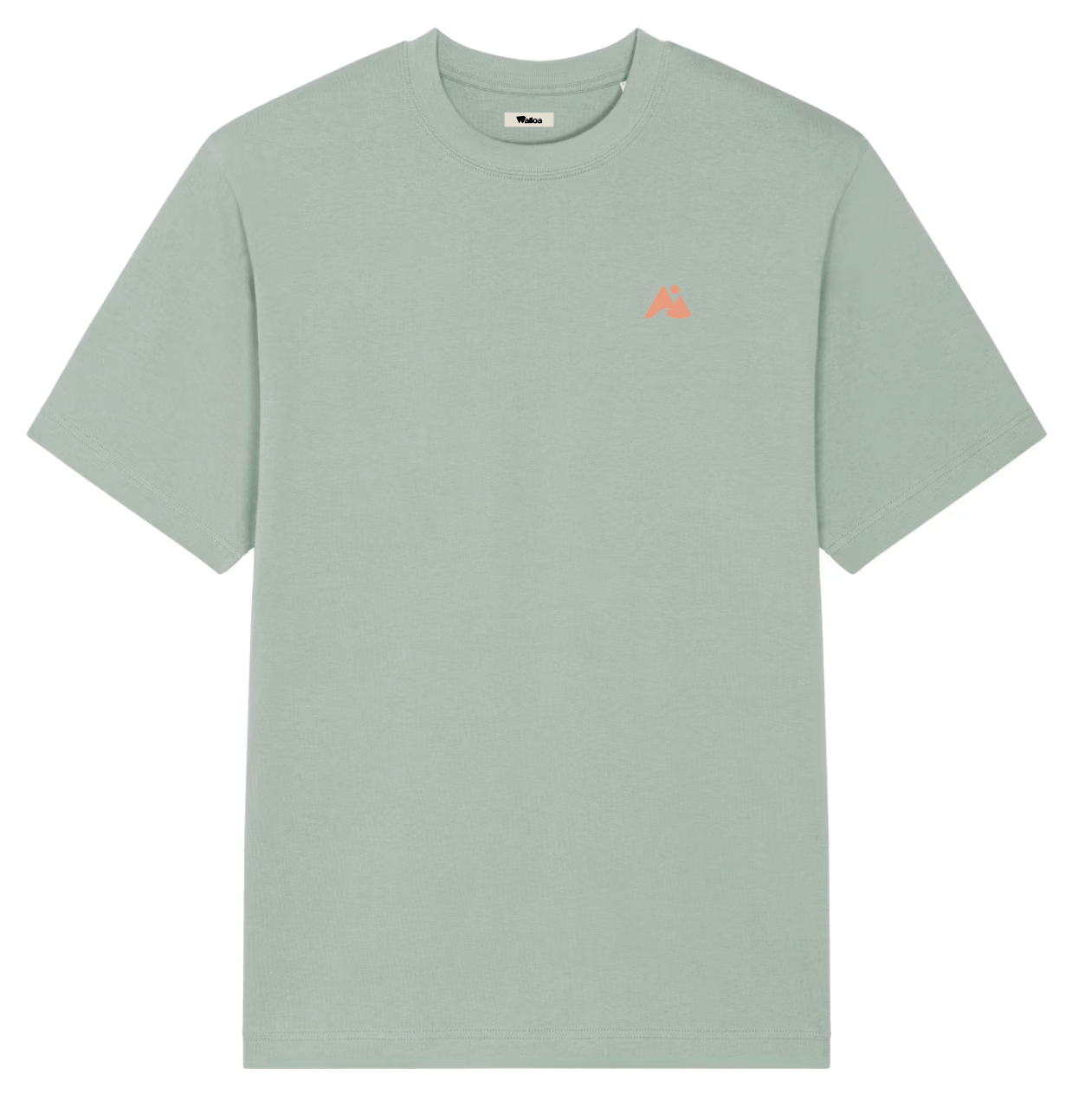 PRÉCOMMANDE : T-shirt oversize All you need is adventure vert d'eau Waïloa