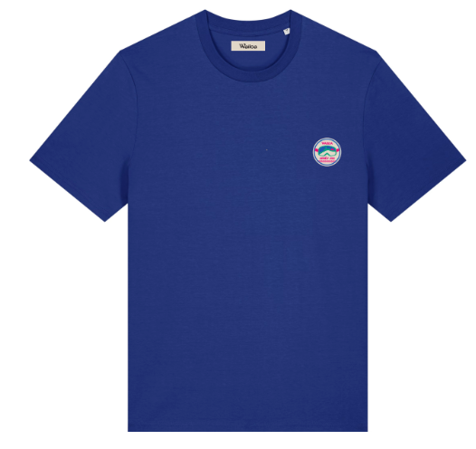PRÉCOMMANDE : T-shirt Après-ski bleu Waïloa