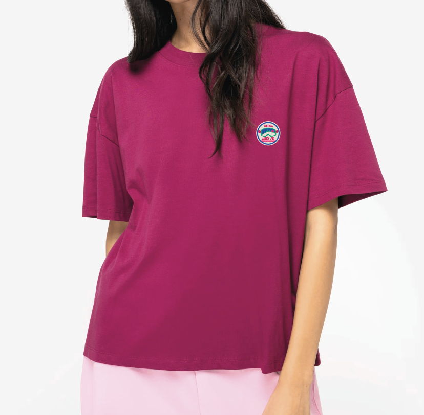 PRÉCOMMANDE - T-shirt femme Après-ski rouge Waïloa
