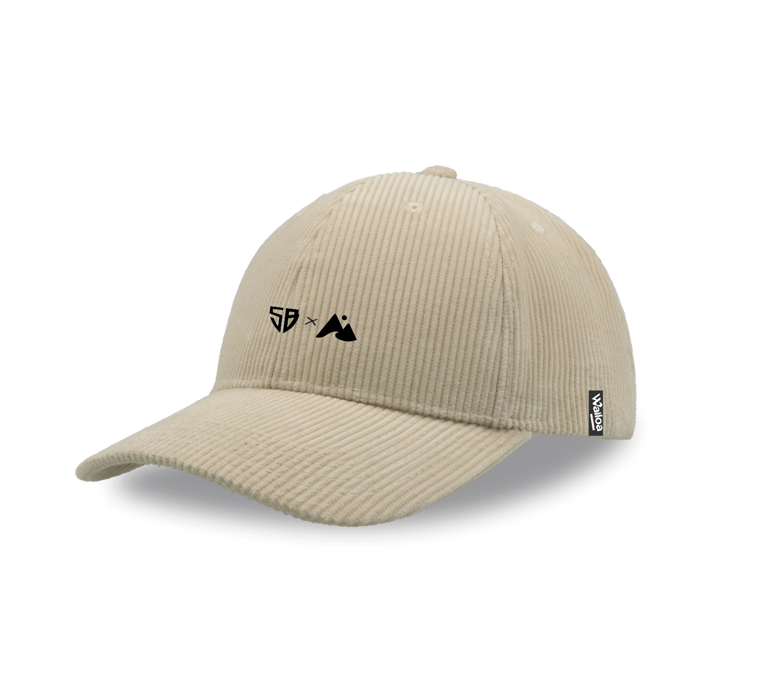 Casquette Velours Collab’ beige Stade B. Waïloa