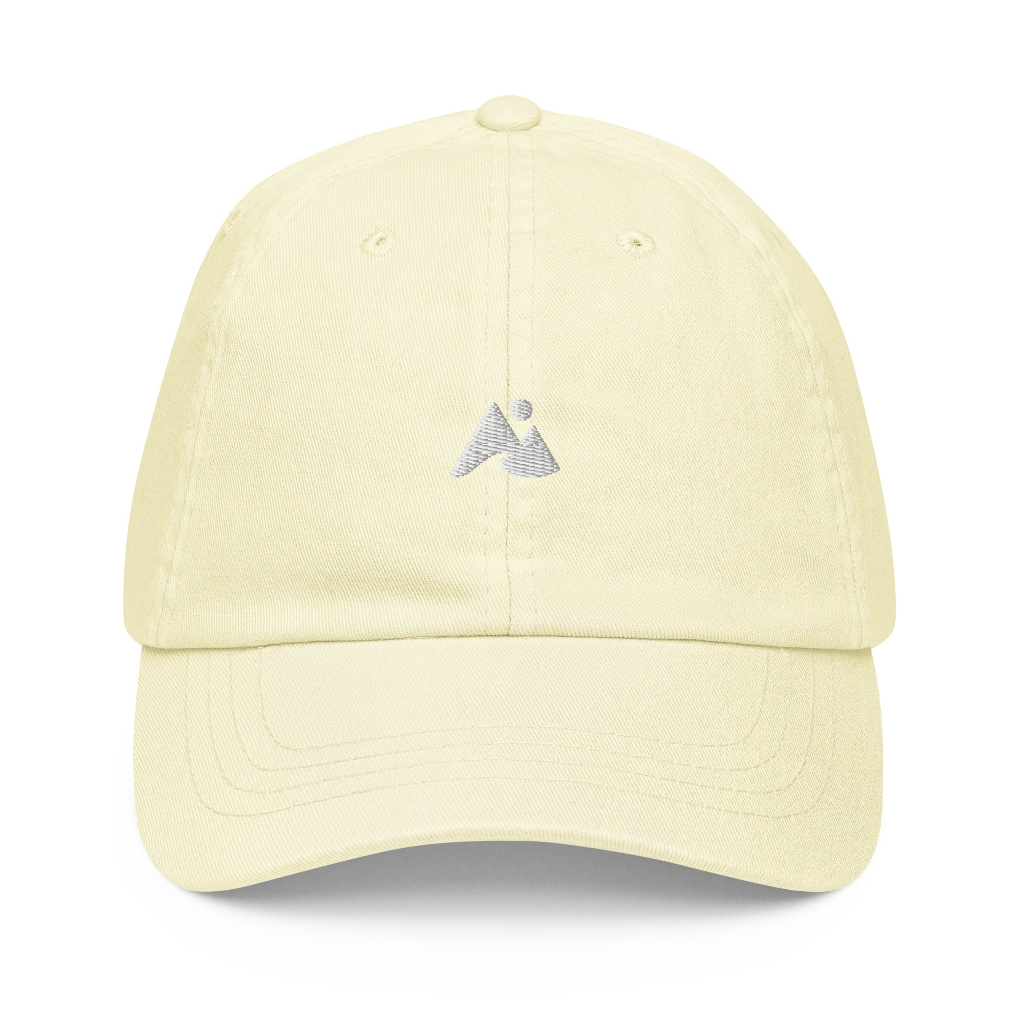 Casquette coton jaune pastel Almira - Waïloa