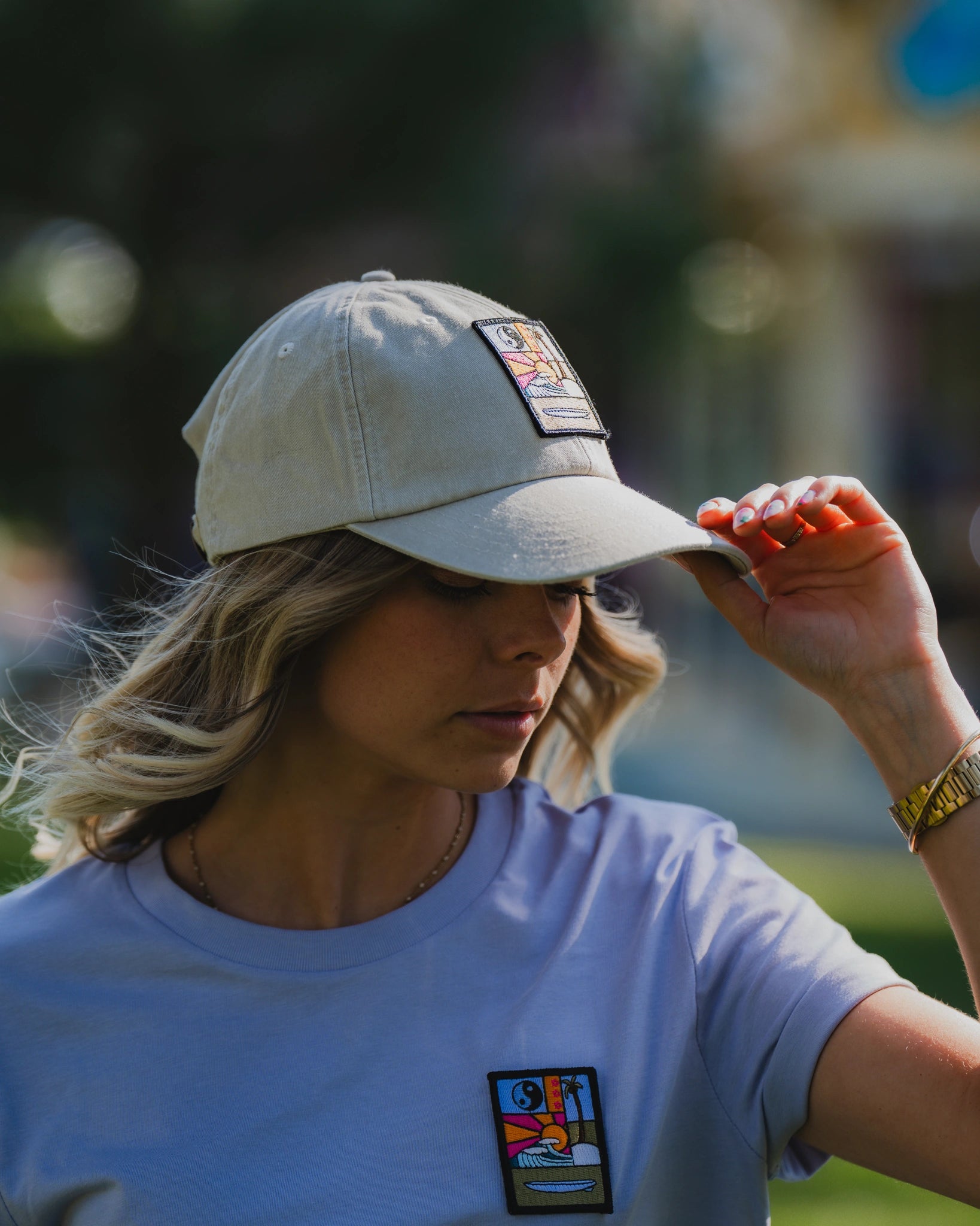 Casquette écru Joy