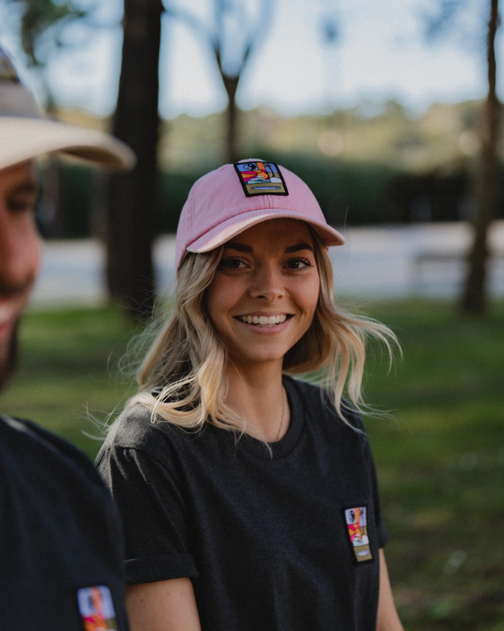 Casquette rose Joy