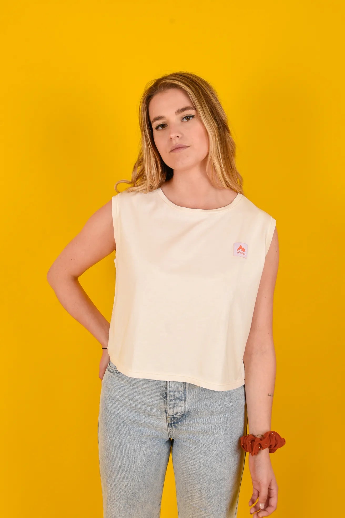 Débardeur Alana écru - Waïloa