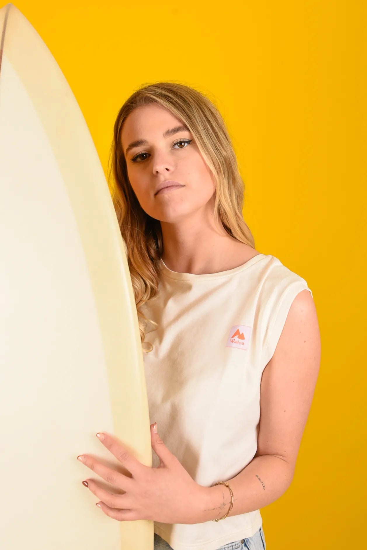Débardeur Alana écru - Waïloa