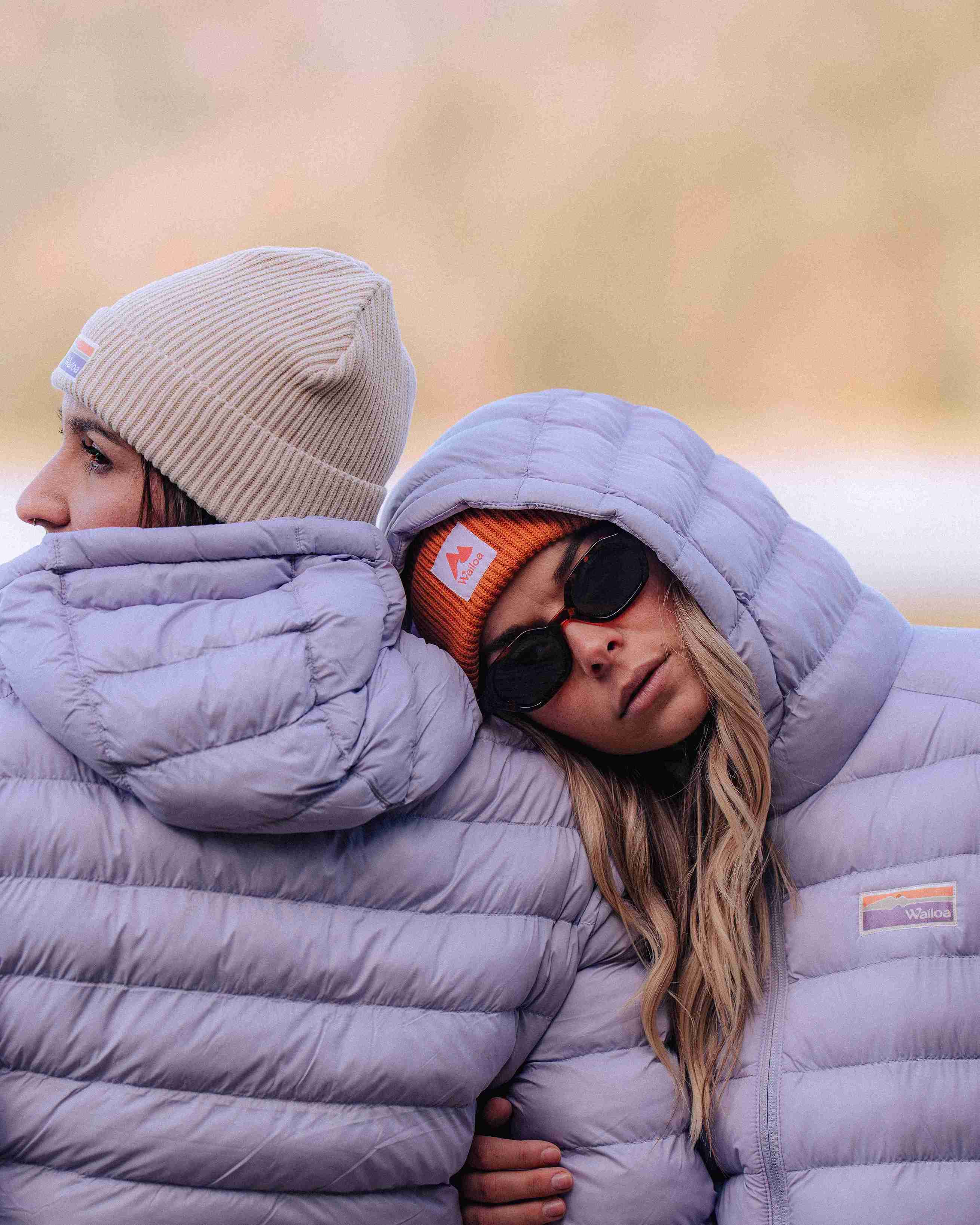 Doudoune femme Peak lilas