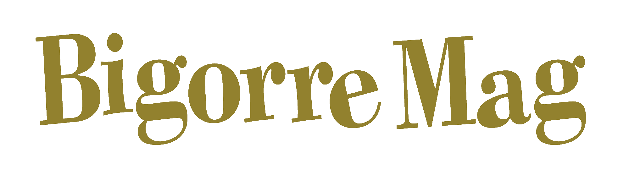 Logo en gif et en toute lettre du magazine bigorre mag.