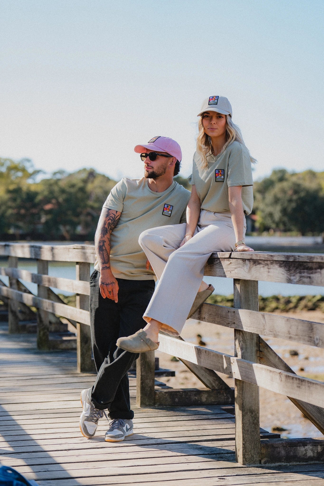 T-shirt vert Yana Waïloa