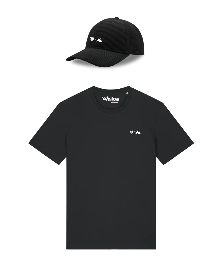 Pack 2pcs. basic SBXWAILOA Noir Stade B. - Waïloa
