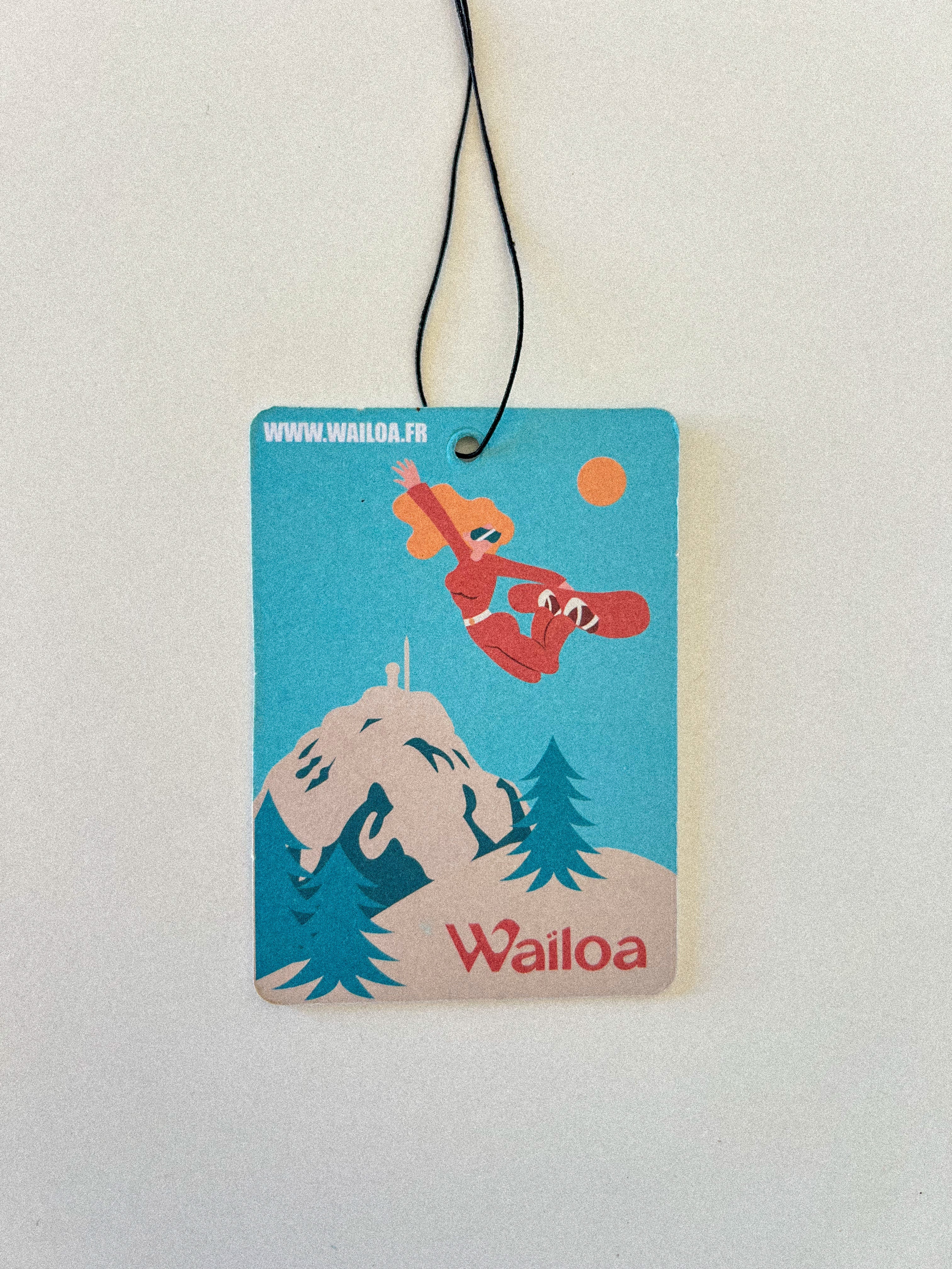 Parfum voiture Snowboard – Fraîcheur sapin - Waïloa