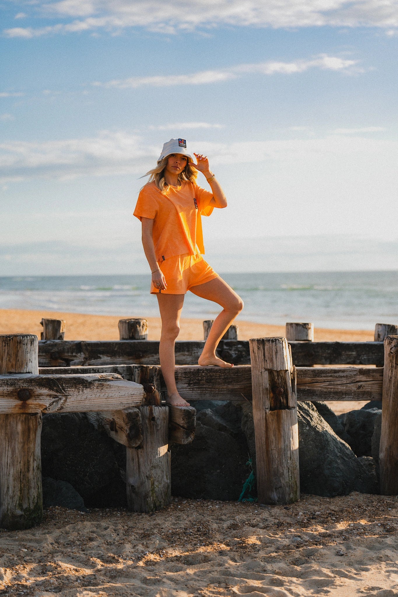 Short orange Nalu - Waïloa