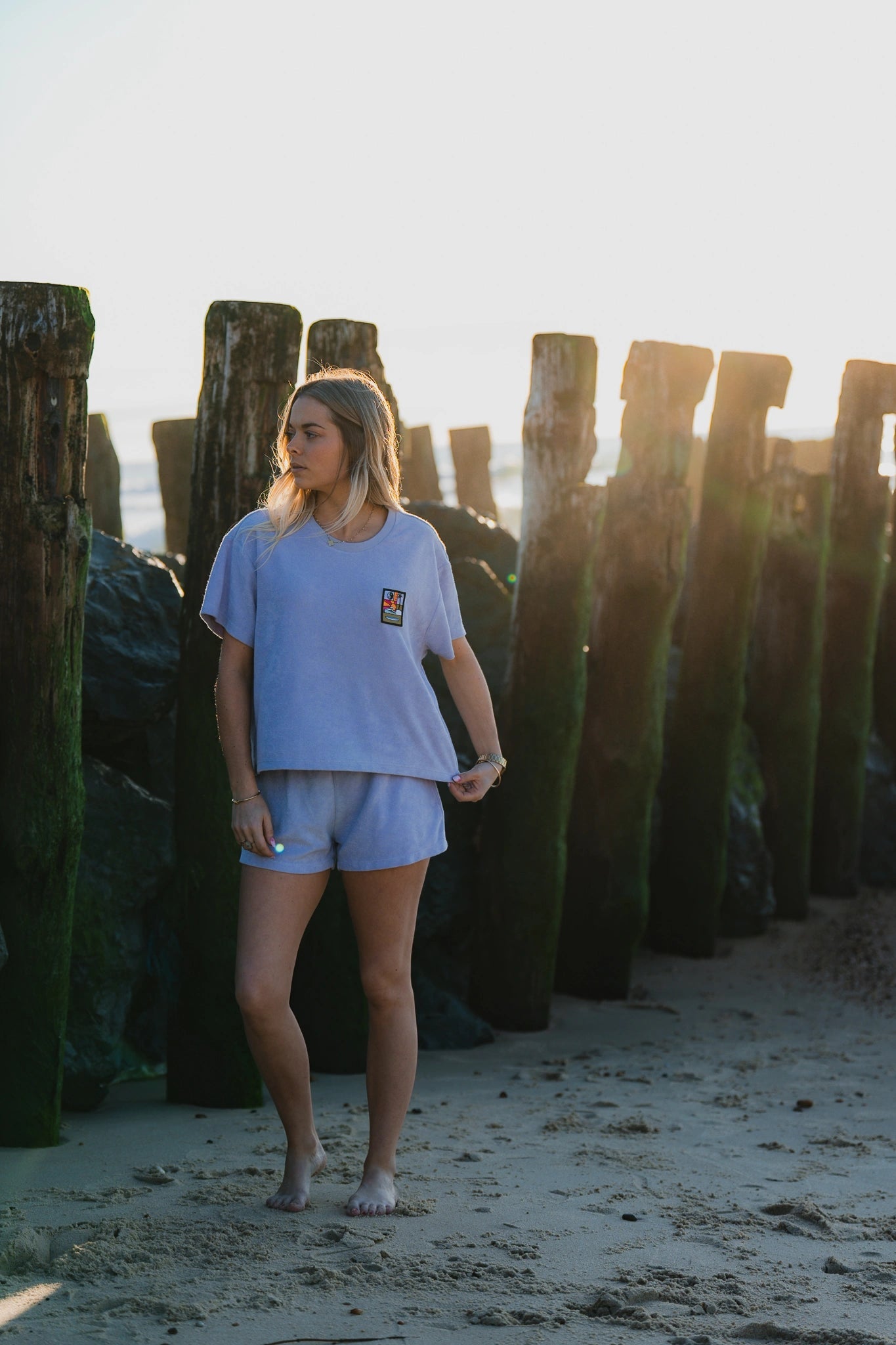 Short violet Nalu Waïloa