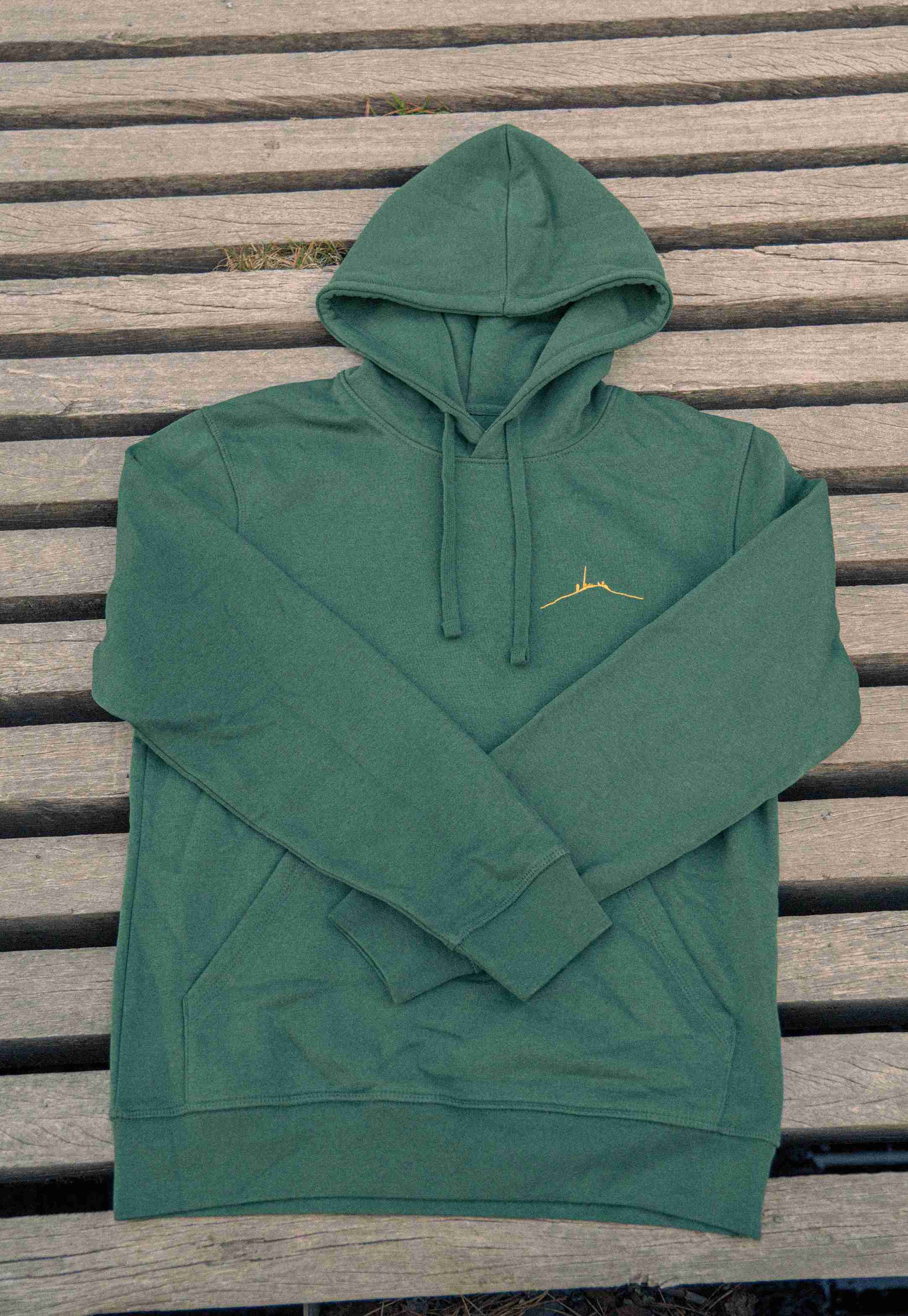 Sweat Pic du Midi de Bigorre Vert Sapin