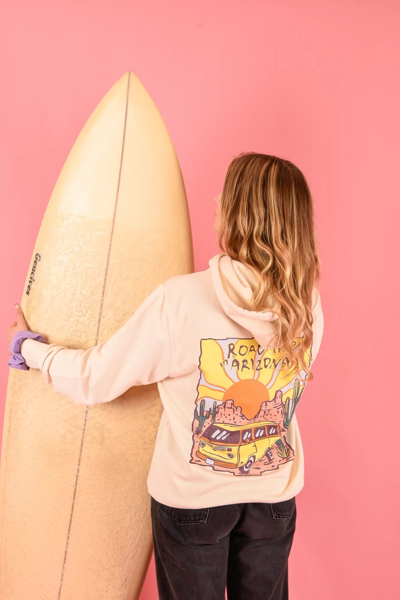 Sweat bio écru Road - Waïloa