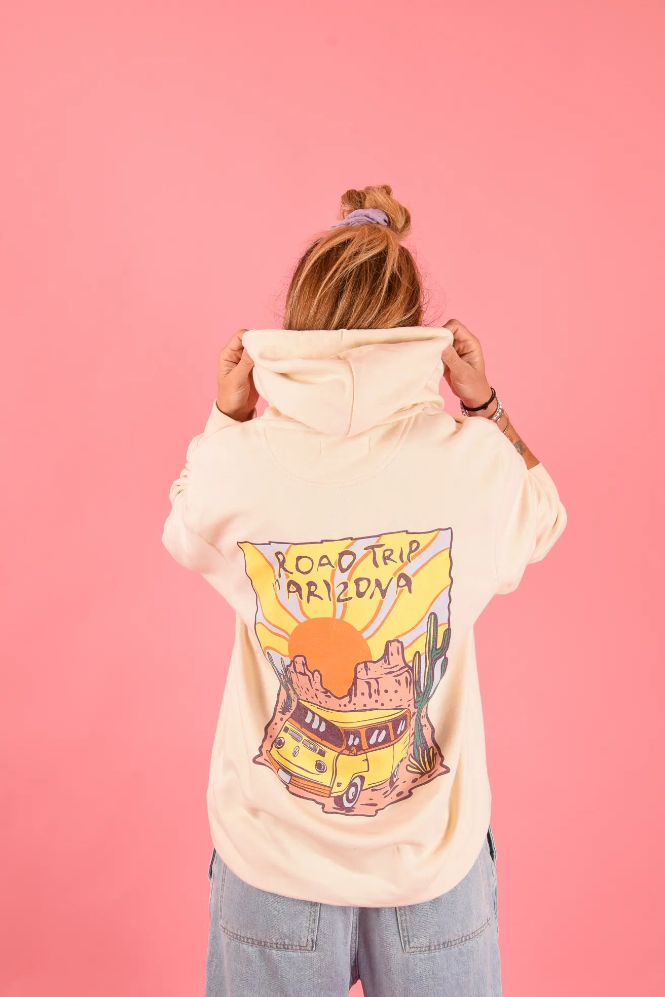 Sweat bio écru Road - Waïloa