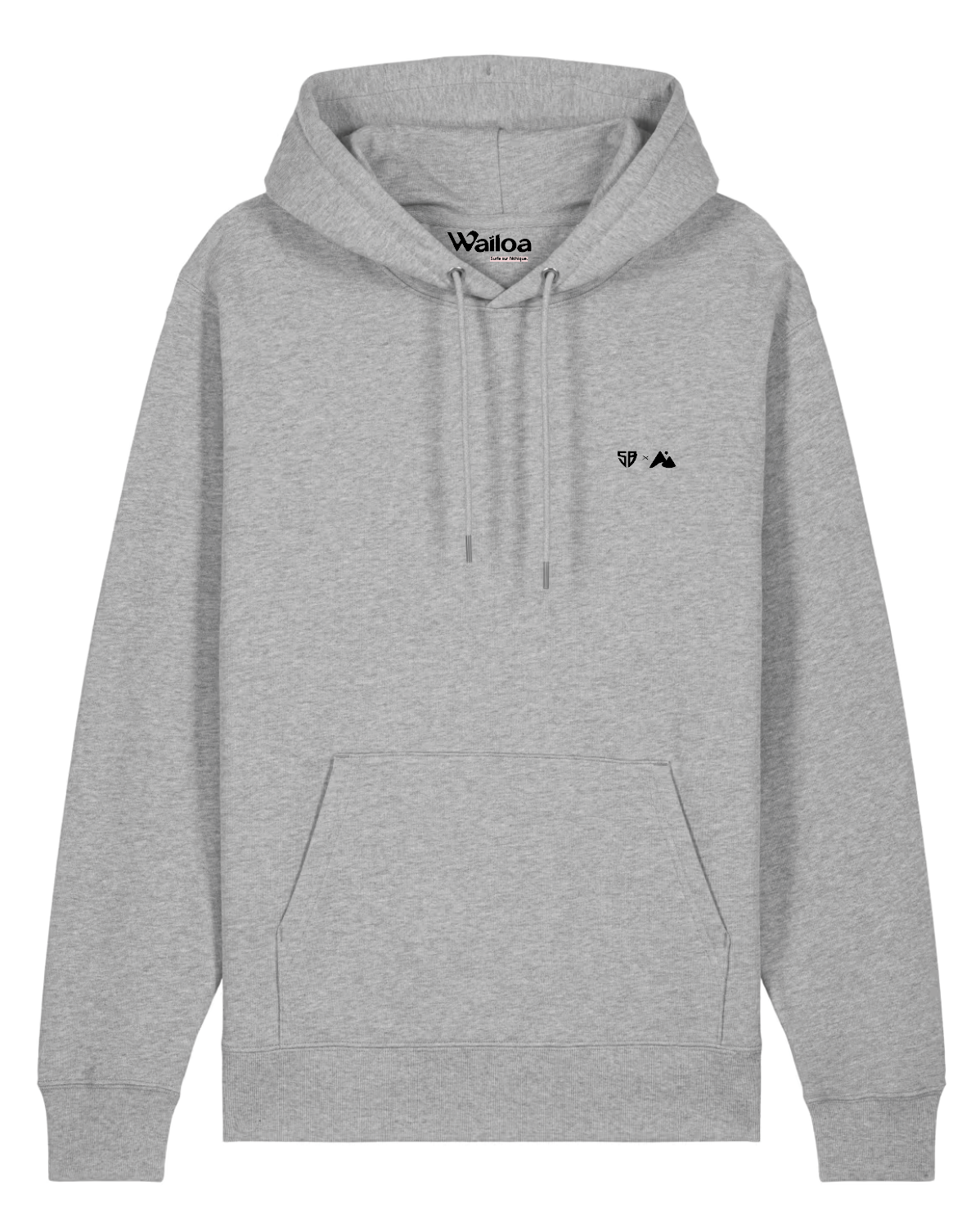 Sweat à capuche Capsule gris Stade B. - Waïloa