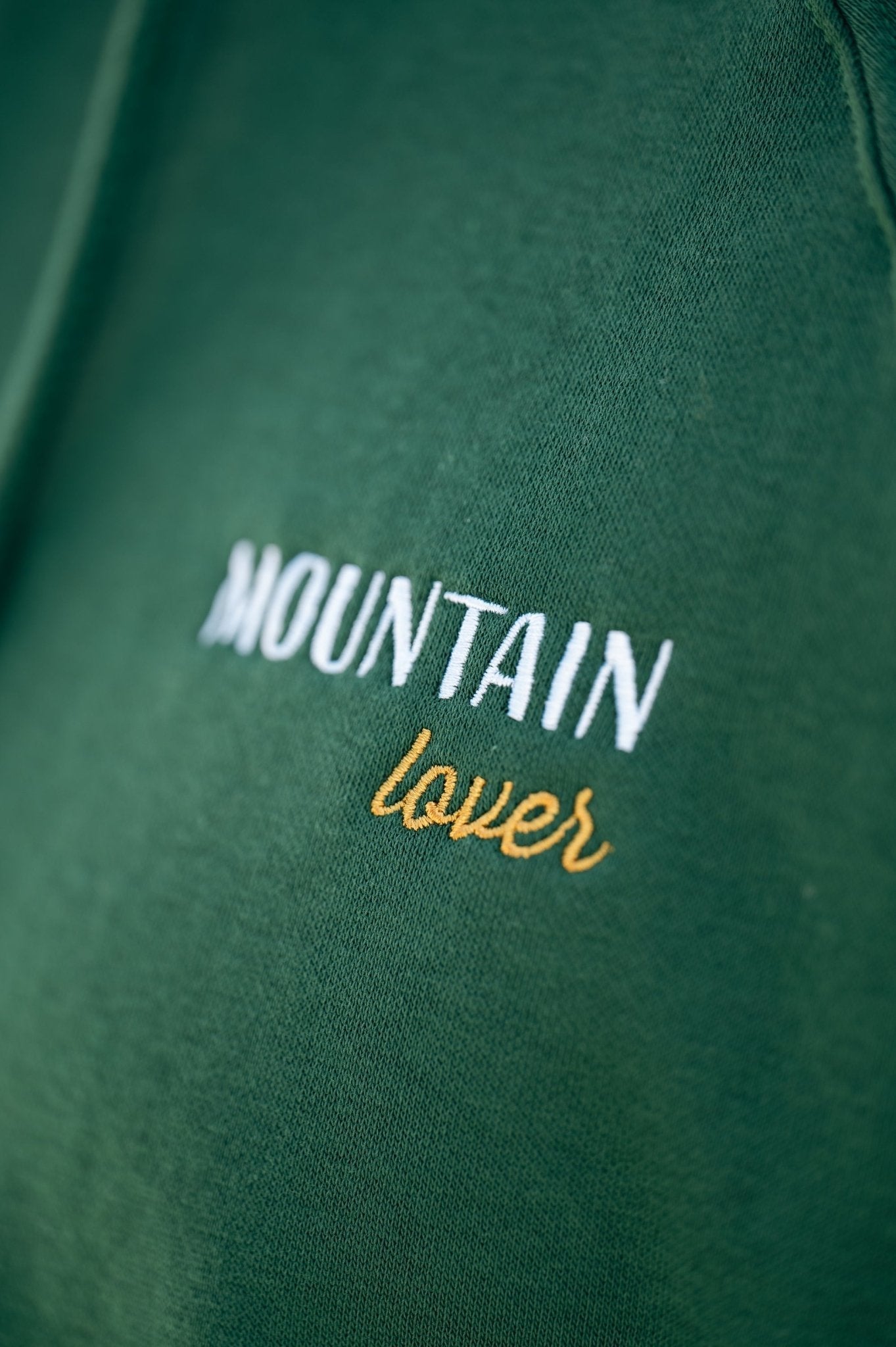 Sweat à capuche bio Mountain Lover - Waïloa