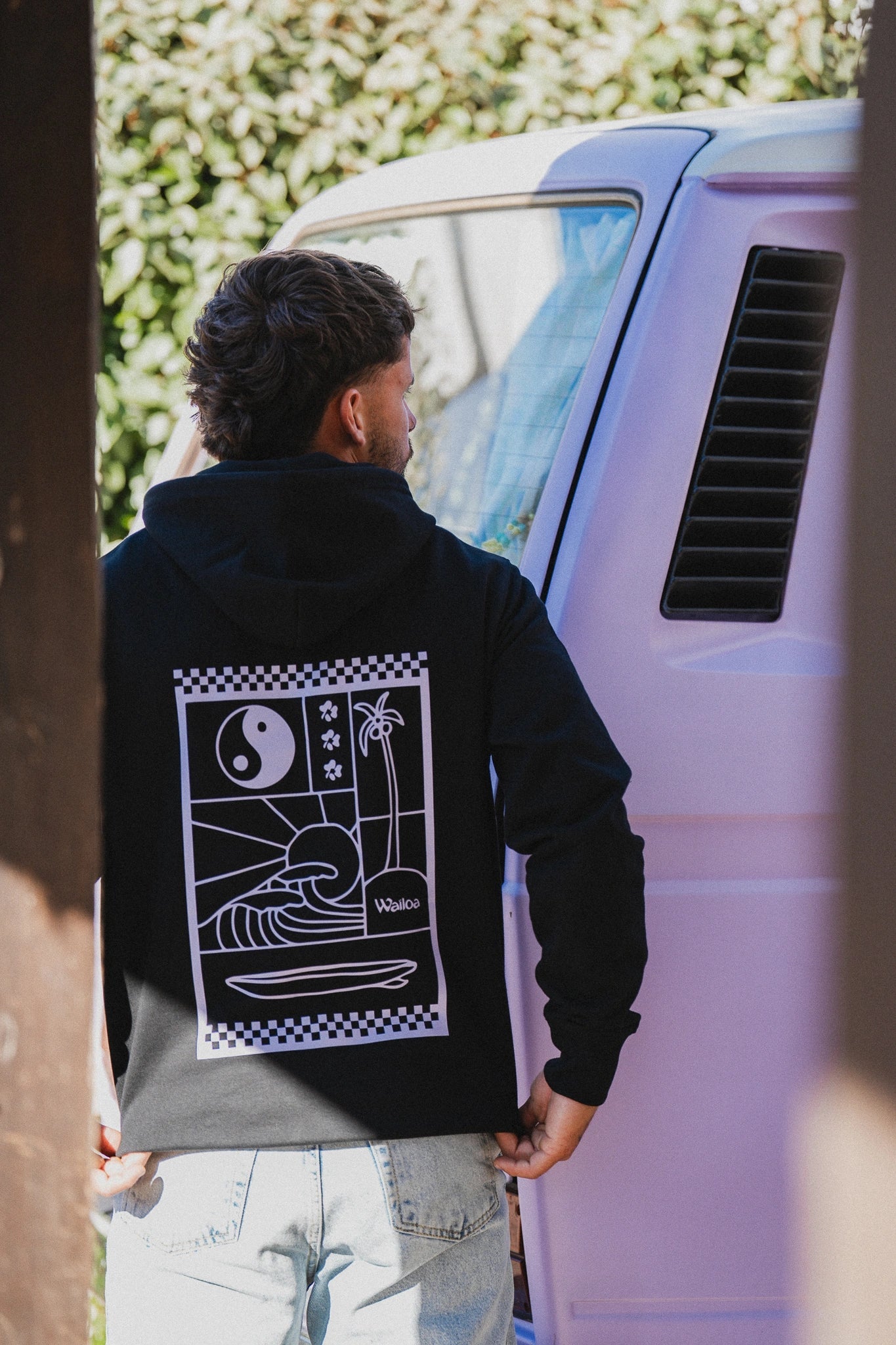 Sweat noir Soléa Waïloa