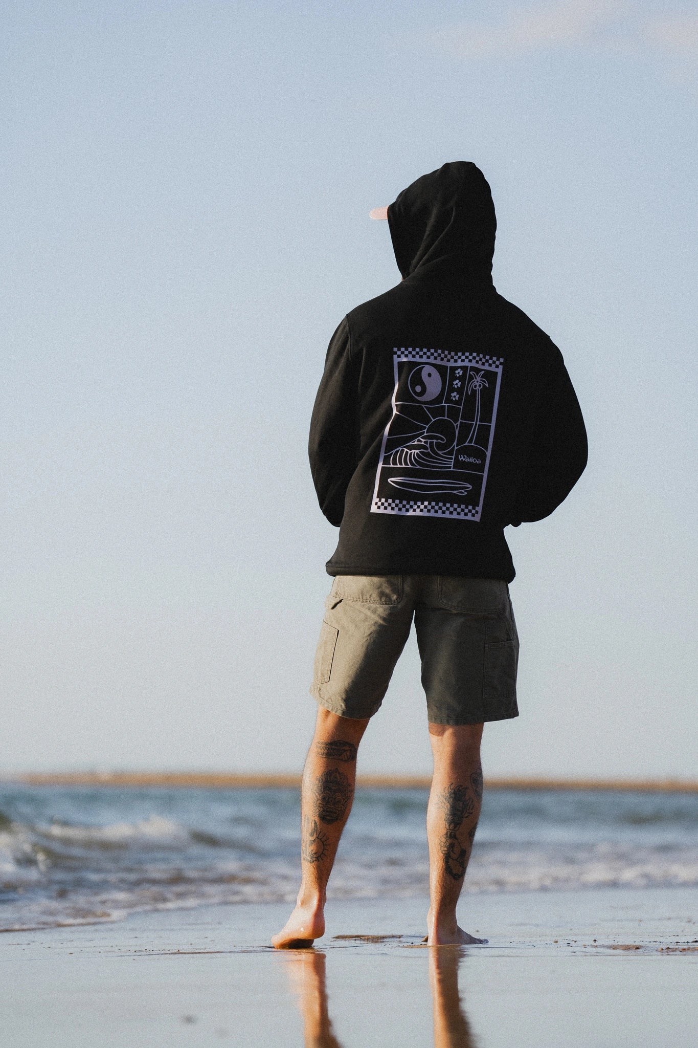 Sweat noir Soléa Waïloa