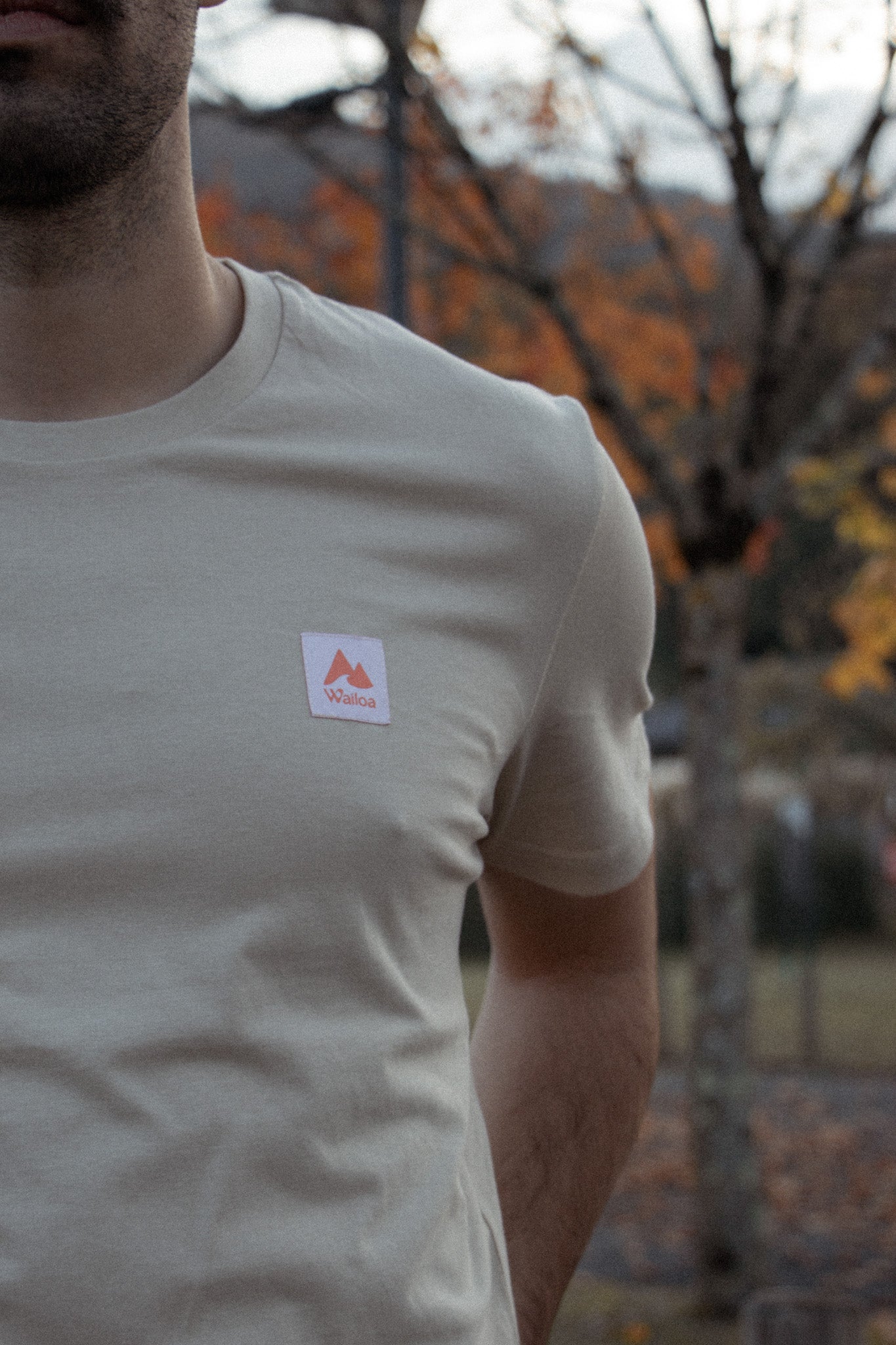 T-shirt beige Payolle - Waïloa