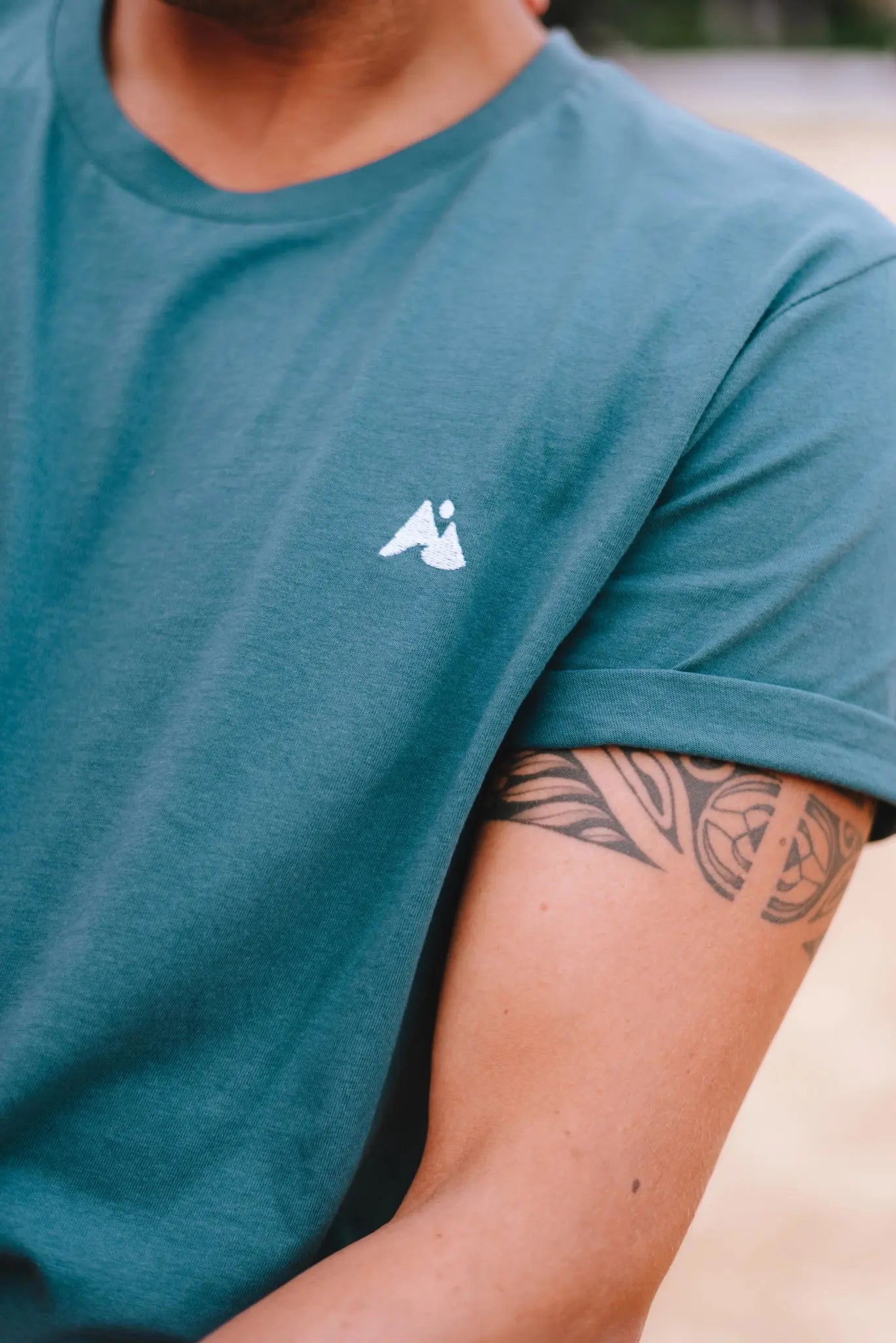 T-shirt bleu canard Waïlo - Waïloa