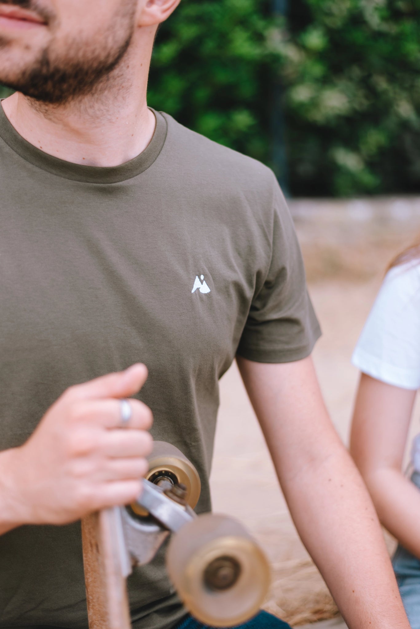 T-shirt kaki Iconic - Waïloa