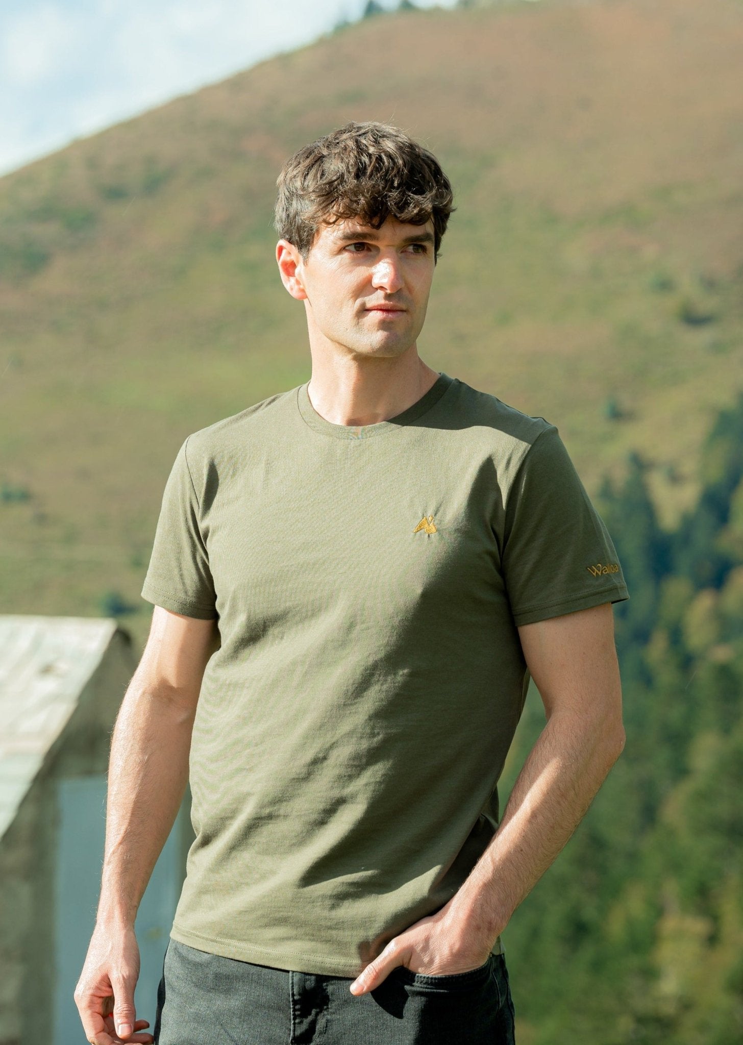 T-shirt kaki Waï - Waïloa