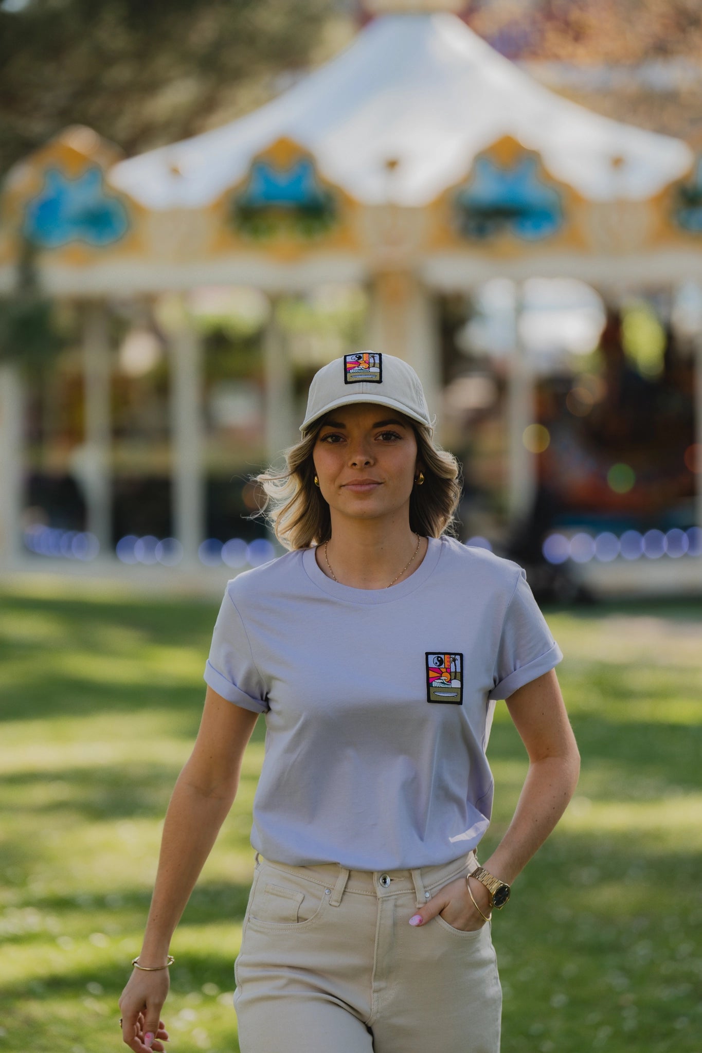 T-shirt lilas Yana Waïloa