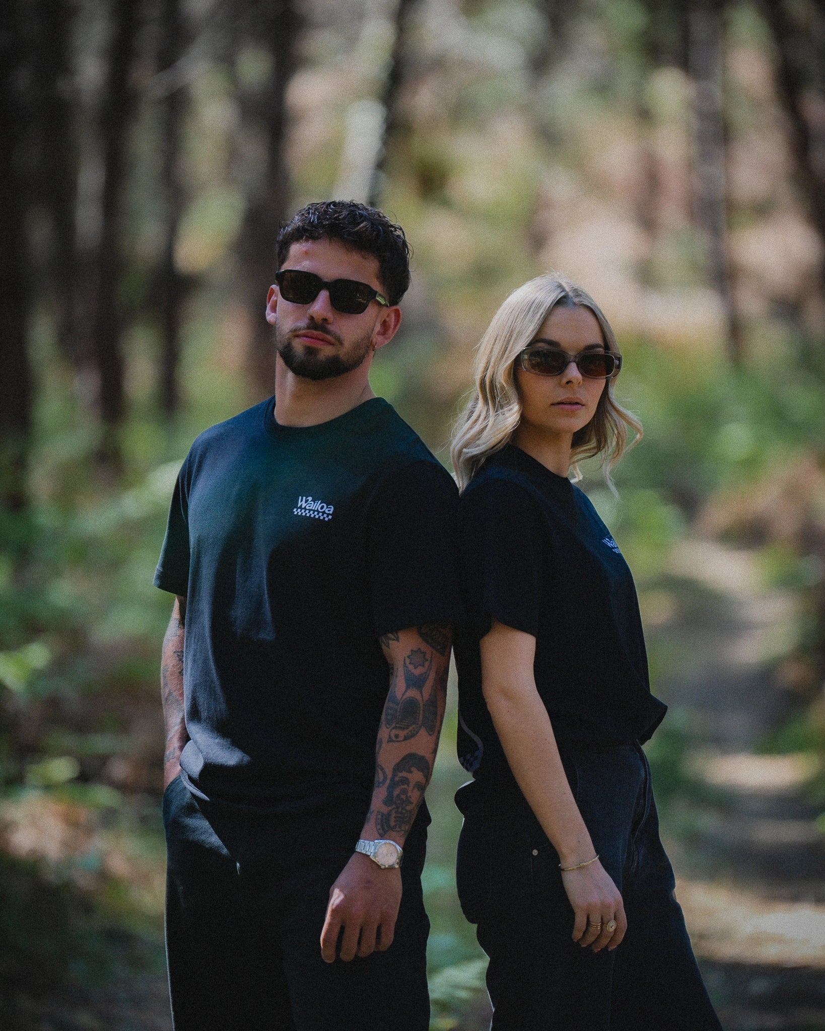 T-shirt noir Bali Waïloa