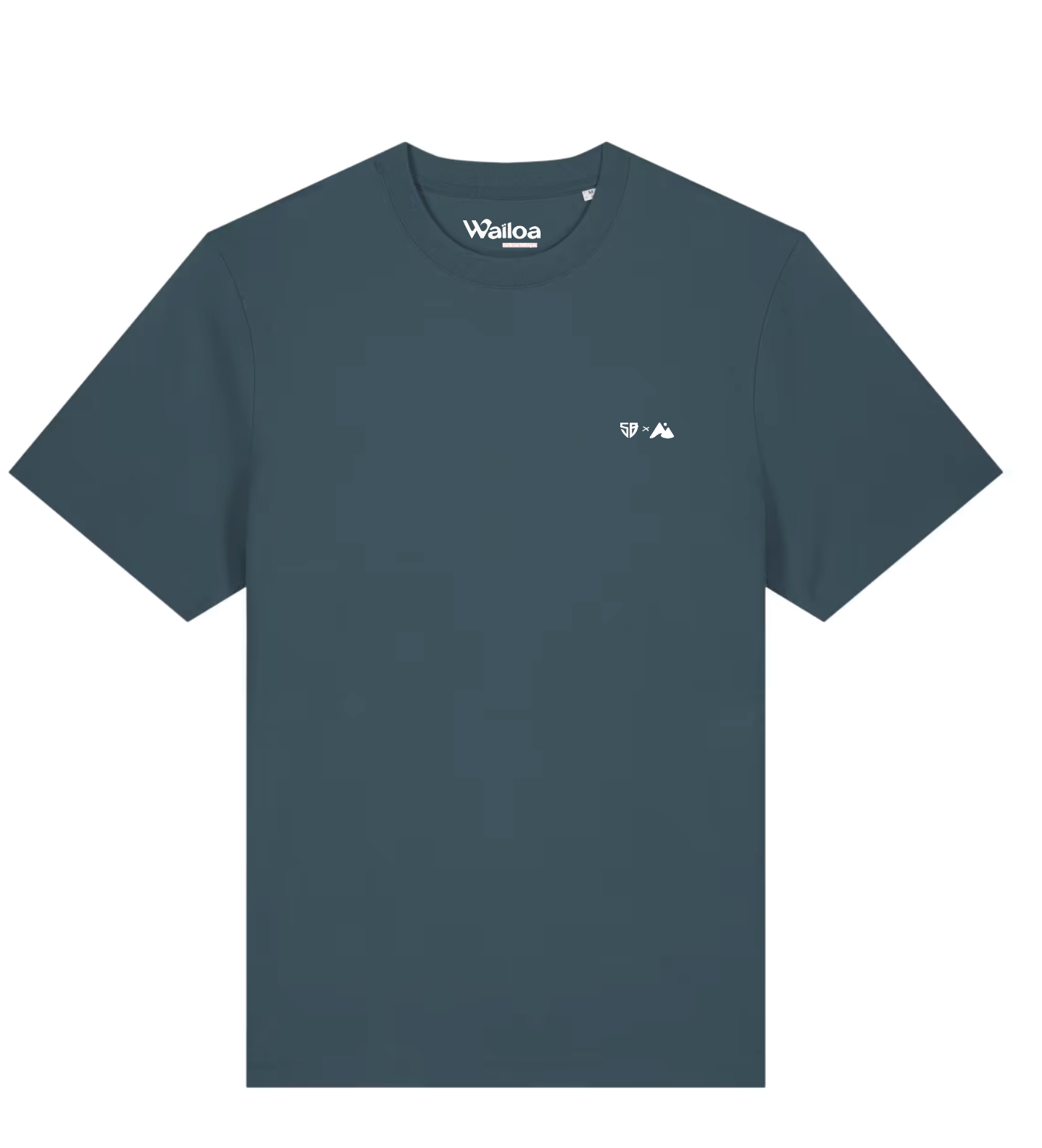 T-shirt oversize Capsule bleu paon Stade B. Waïloa