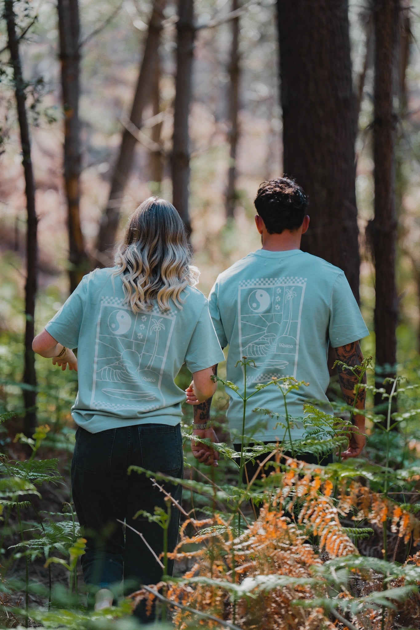 T-shirt vert Bali Waïloa