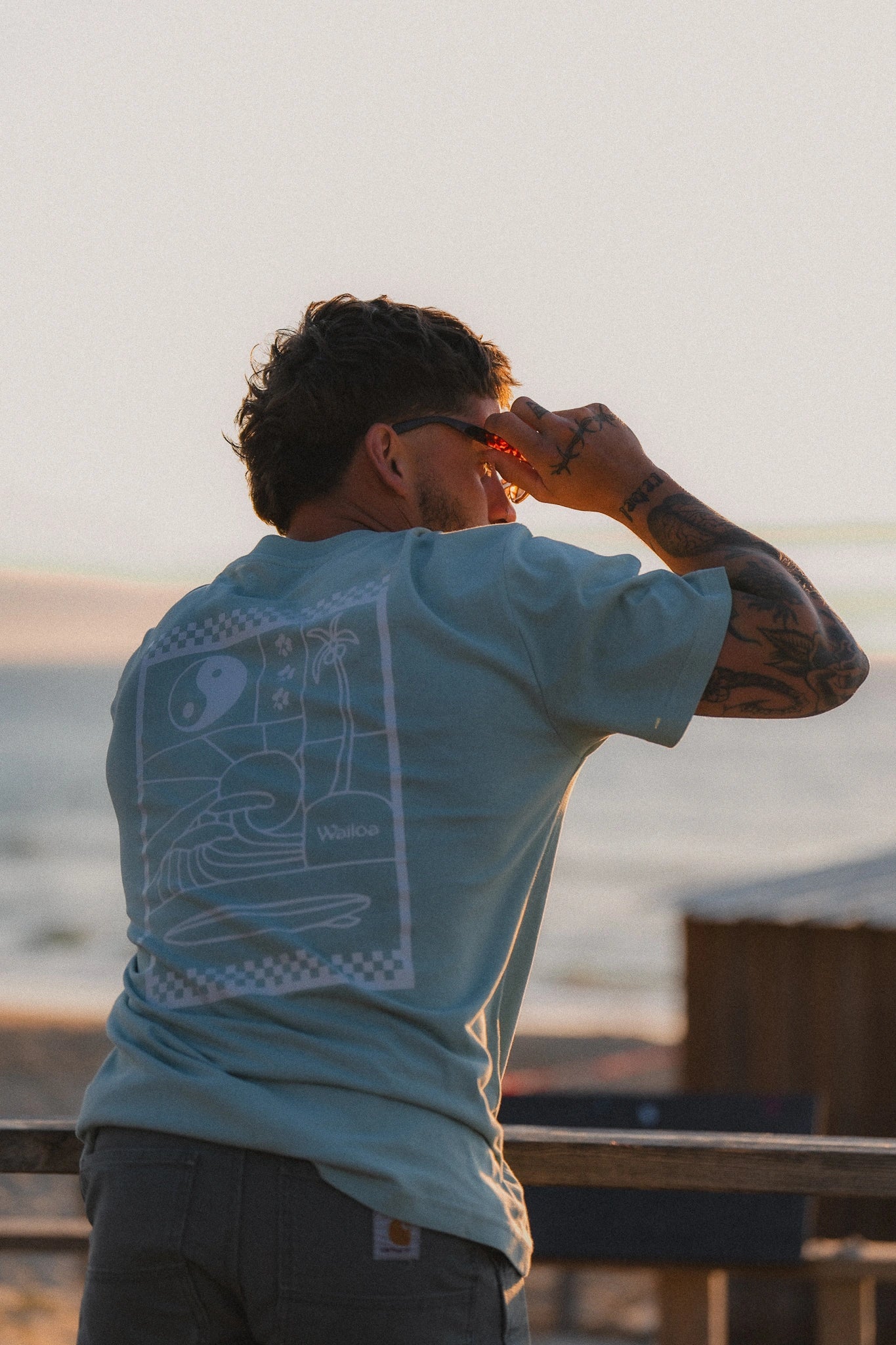 T-shirt vert Bali Waïloa