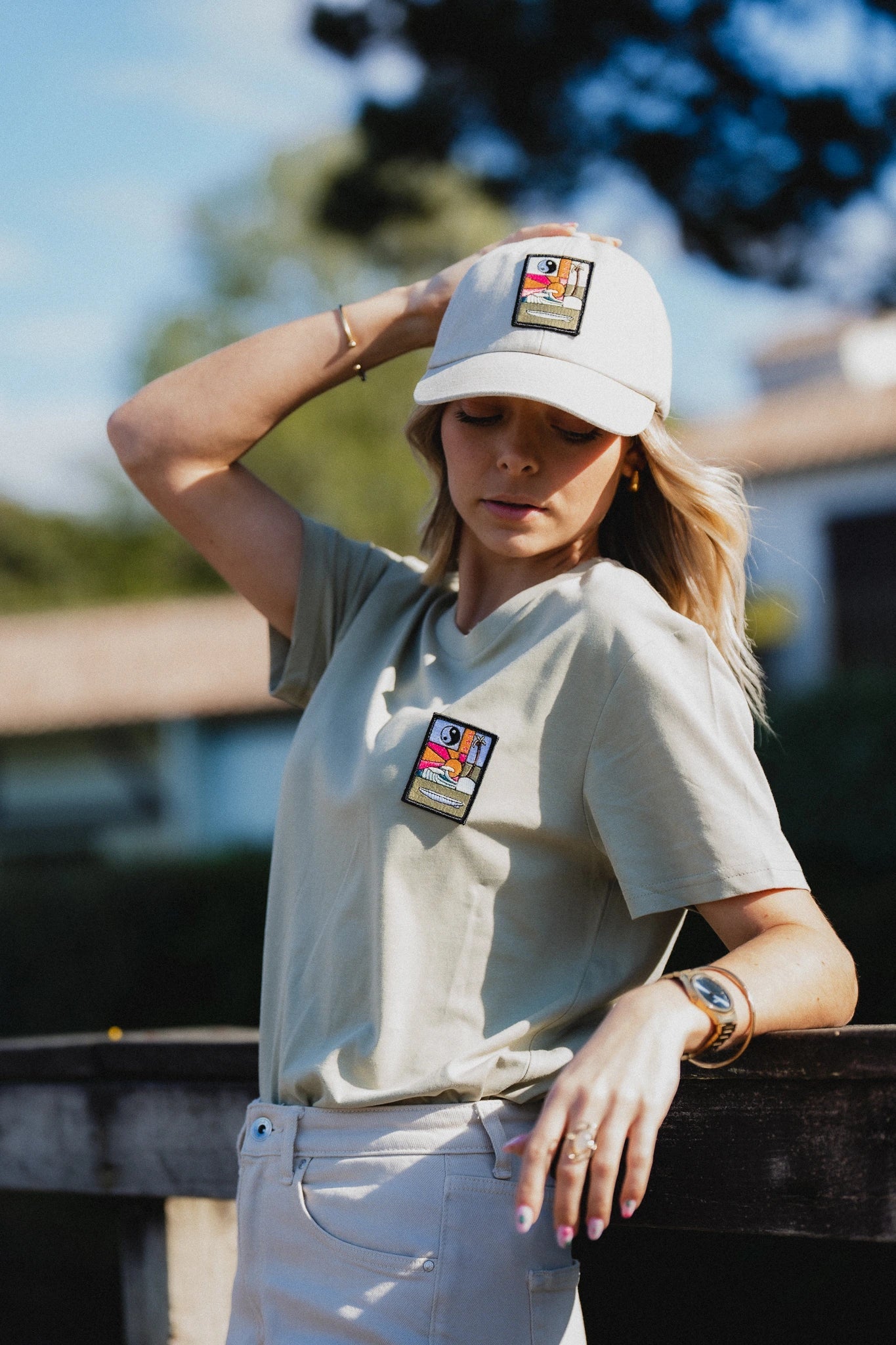 T-shirt vert Yana Waïloa