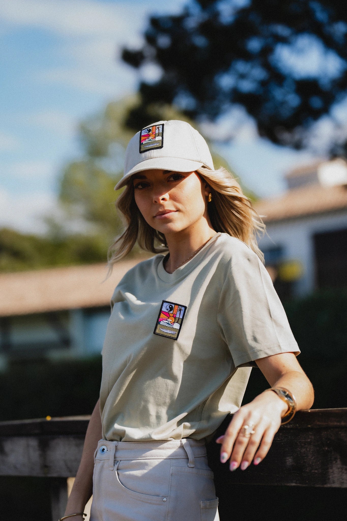 T-shirt vert Yana Waïloa