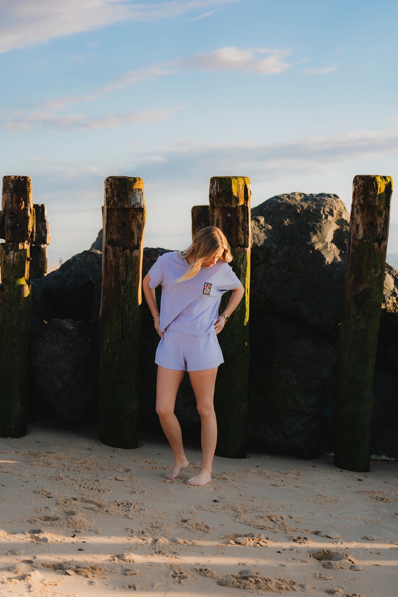 T-shirt violet Nalu Waïloa