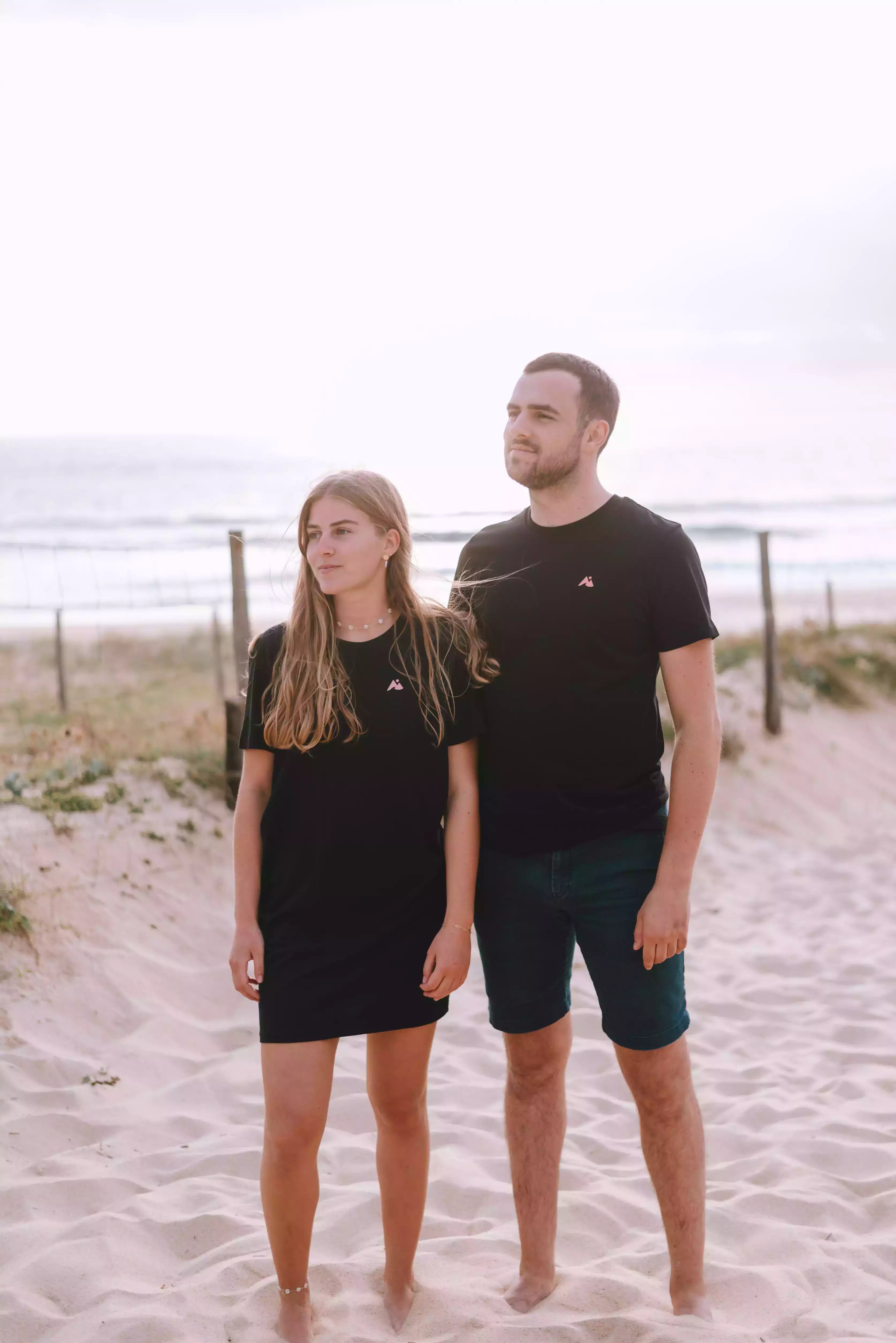 T-shirt Surf noir