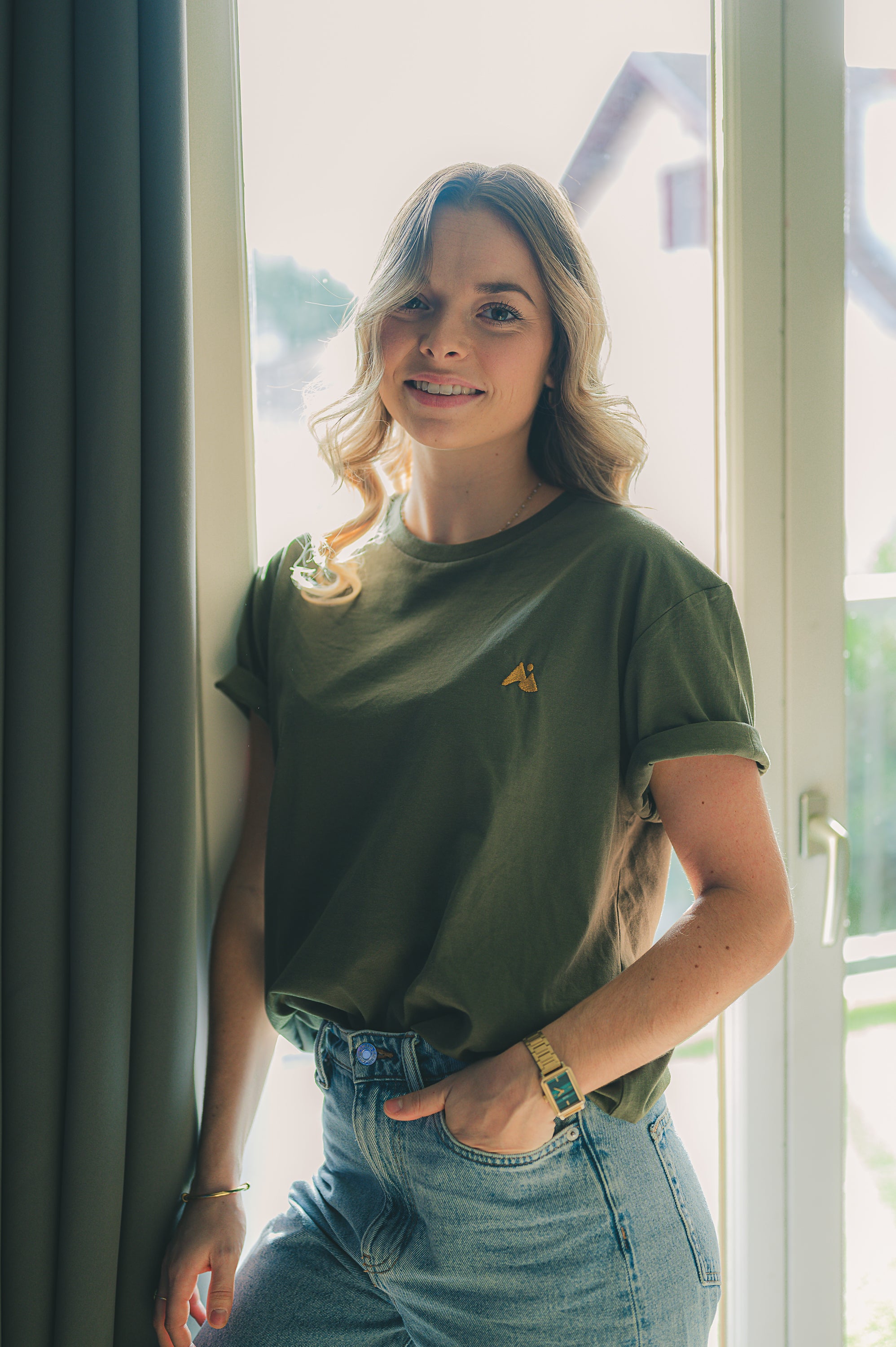 T-shirt Waïloa kaki