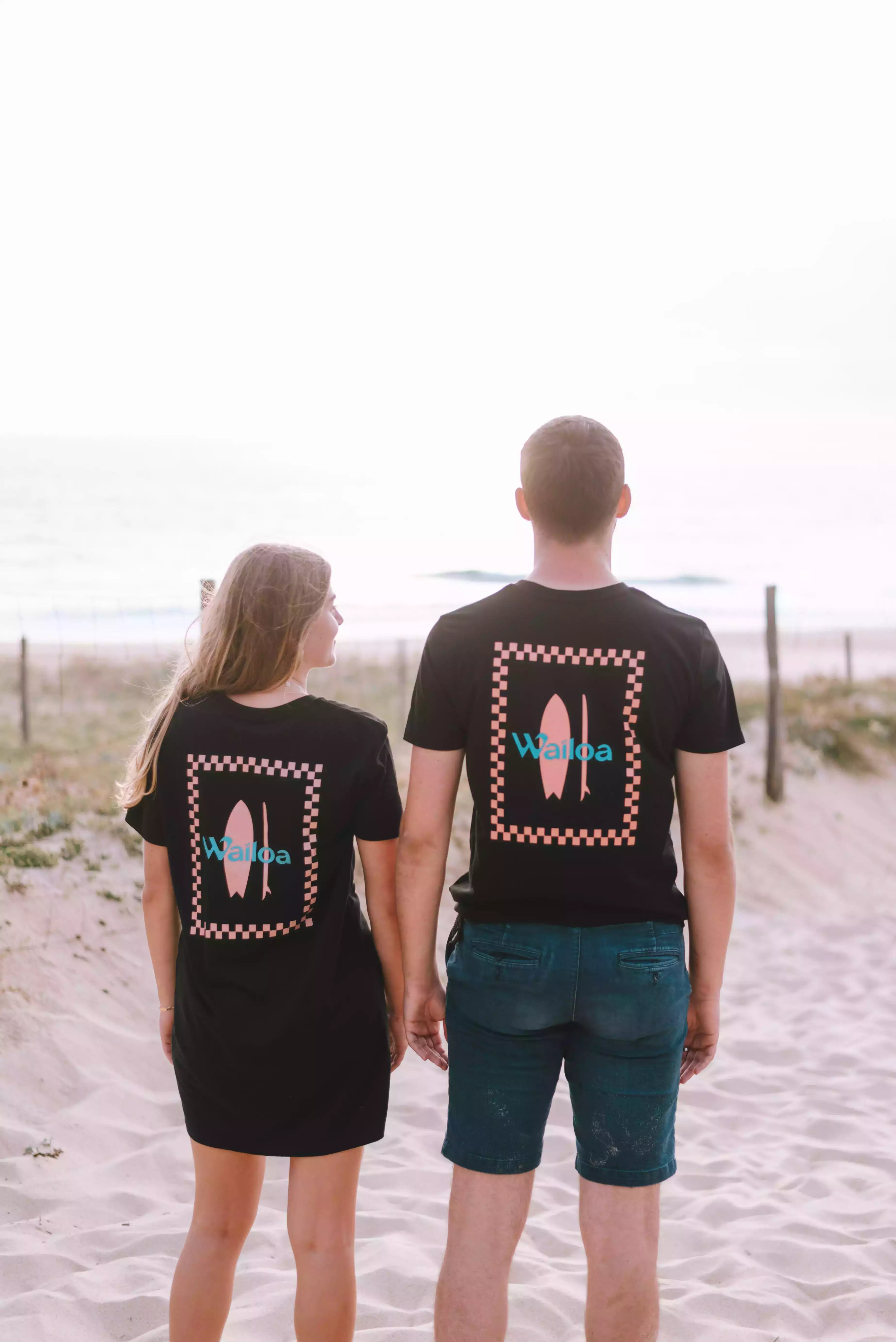 T-shirt Surf noir